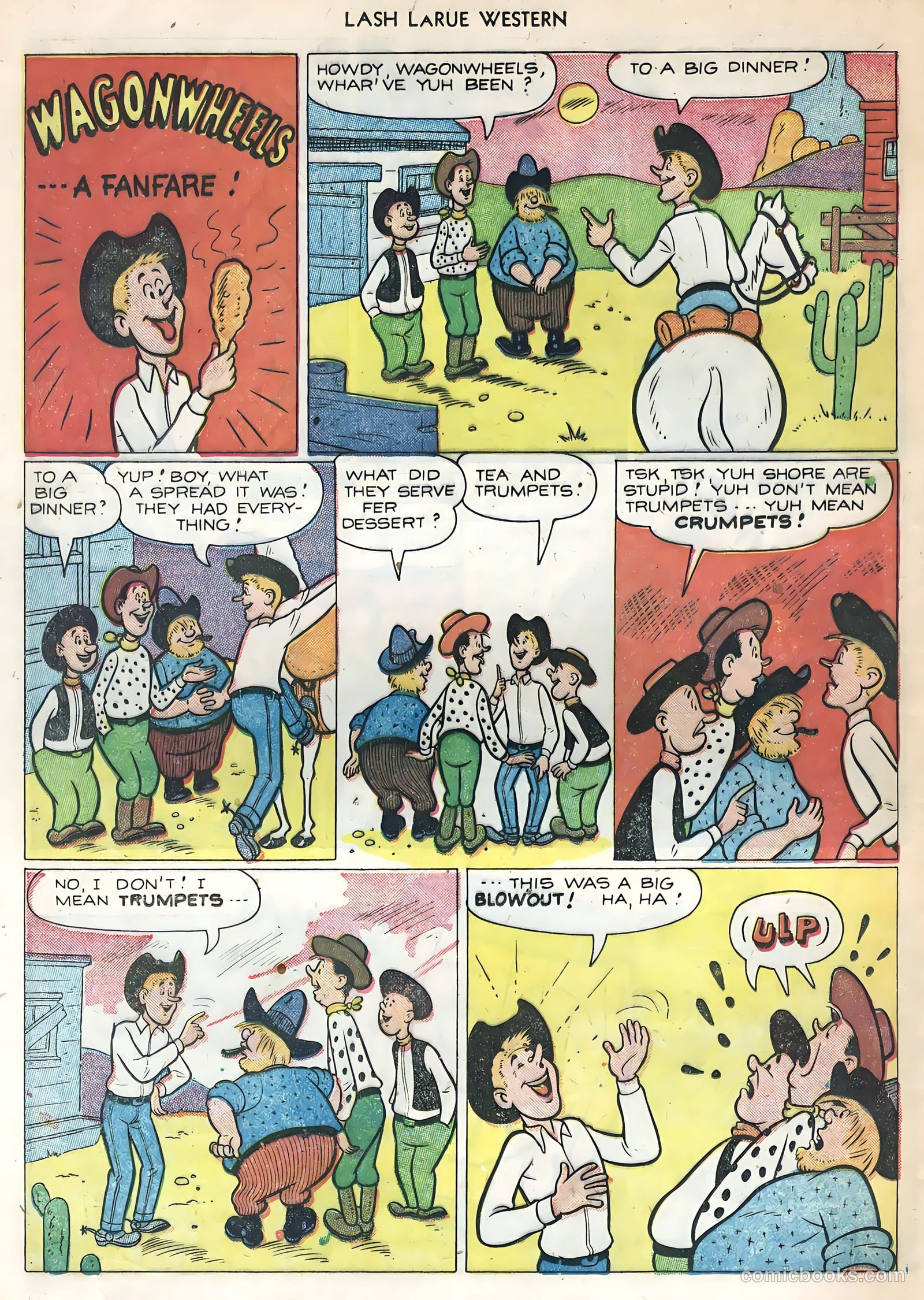 Lash LaRue Western #22 — page 24 of 36