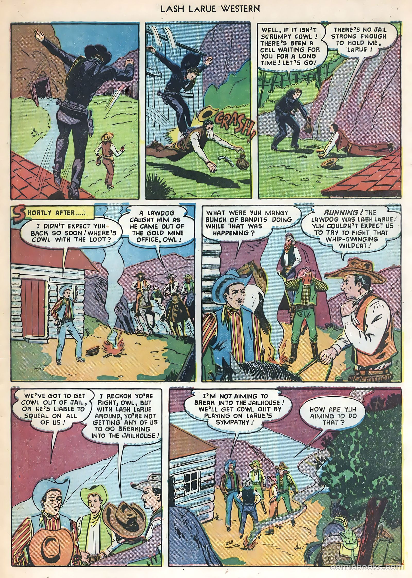 Lash LaRue Western #22 — page 29 of 36