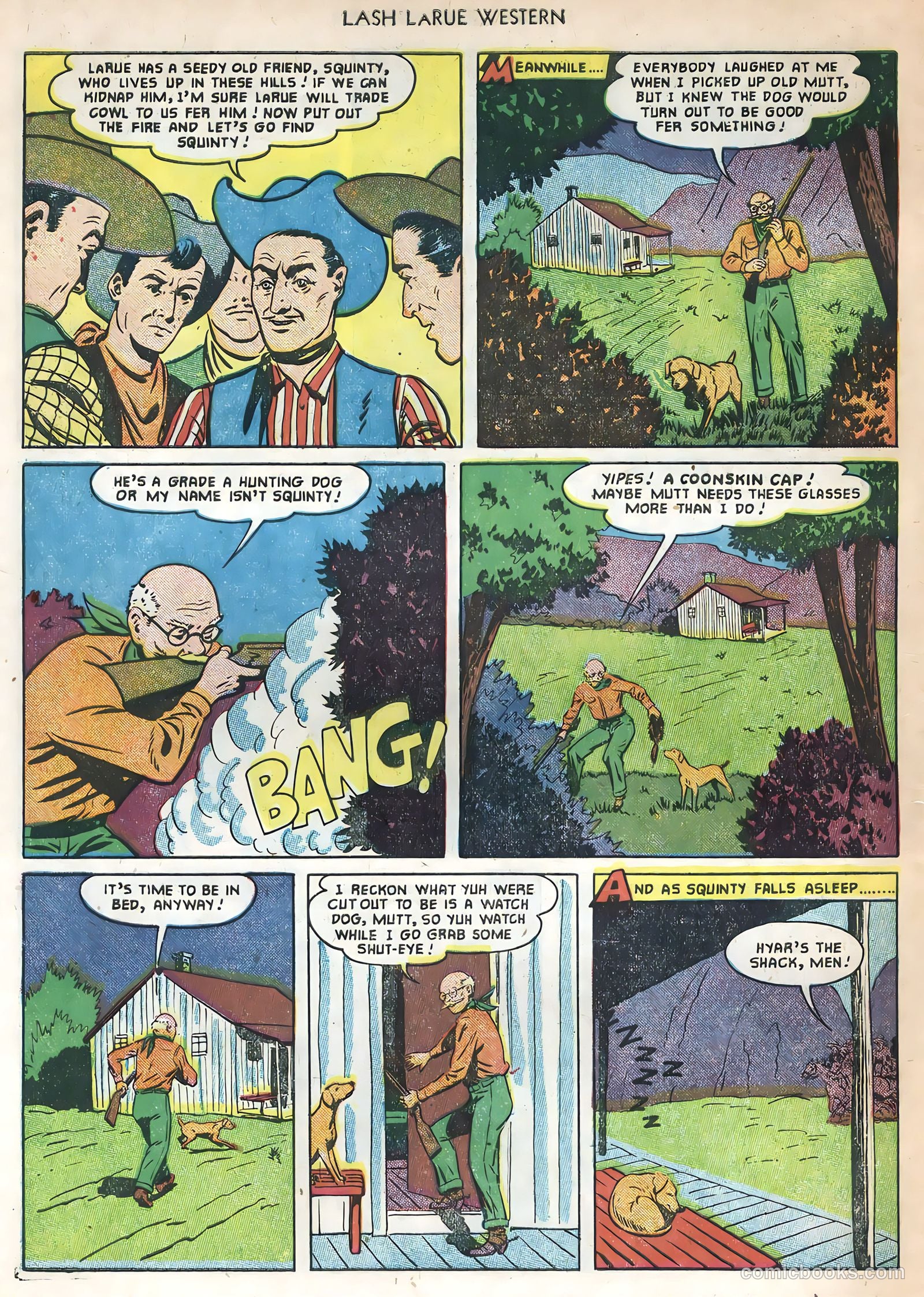 Lash LaRue Western #22 — page 30 of 36