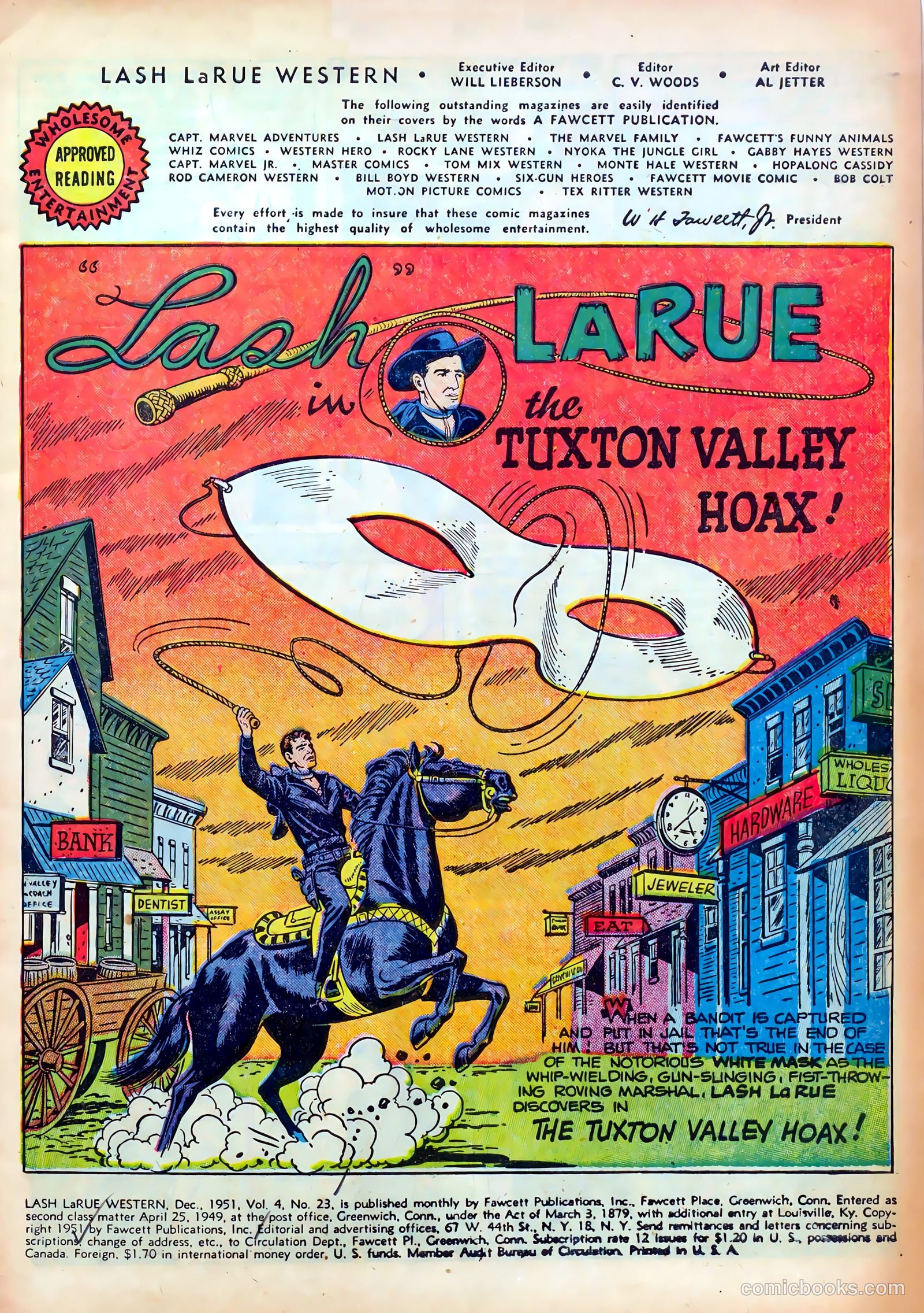 Lash LaRue Western #23 — page 3 of 36