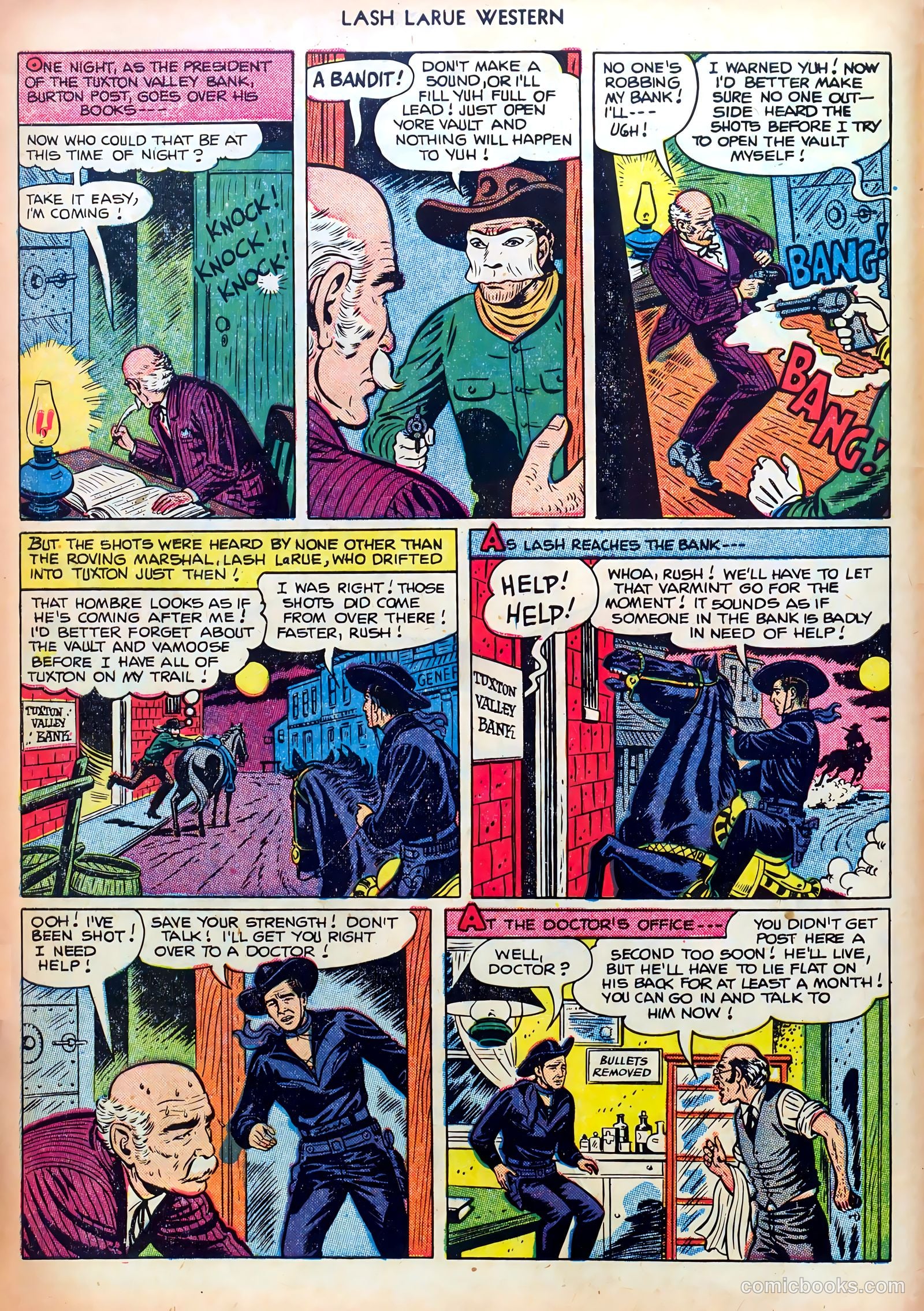 Lash LaRue Western #23 — page 4 of 36