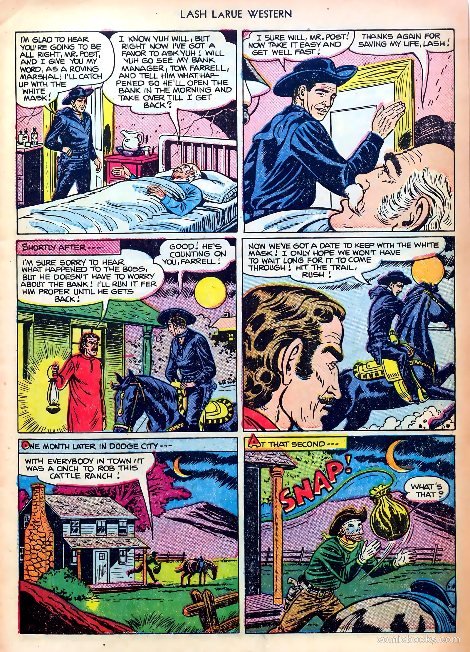 Lash LaRue Western #23 — page 5 of 36