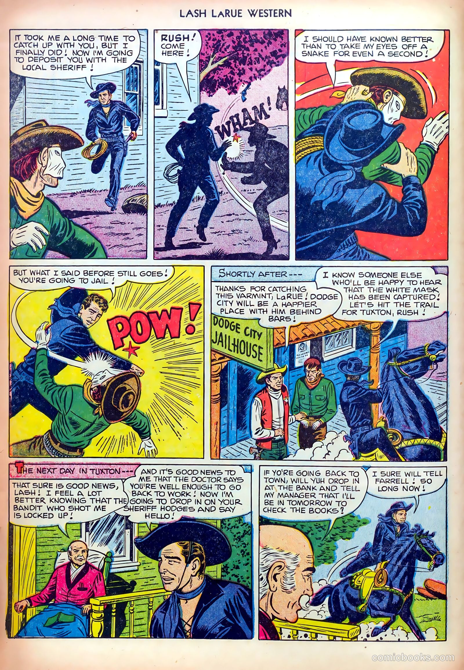 Lash LaRue Western #23 — page 6 of 36