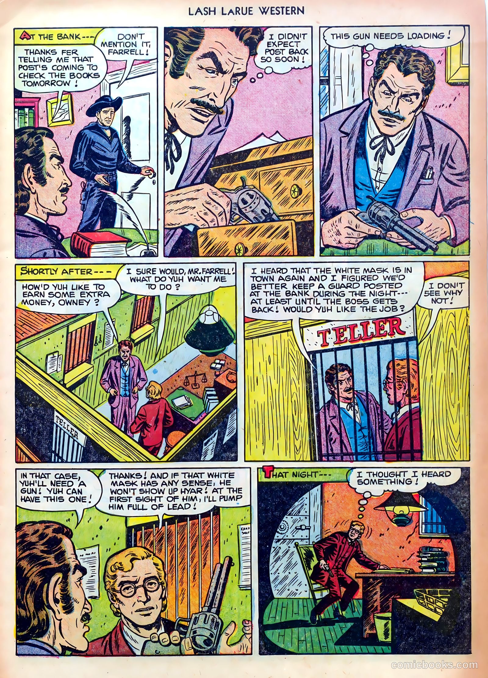 Lash LaRue Western #23 — page 7 of 36