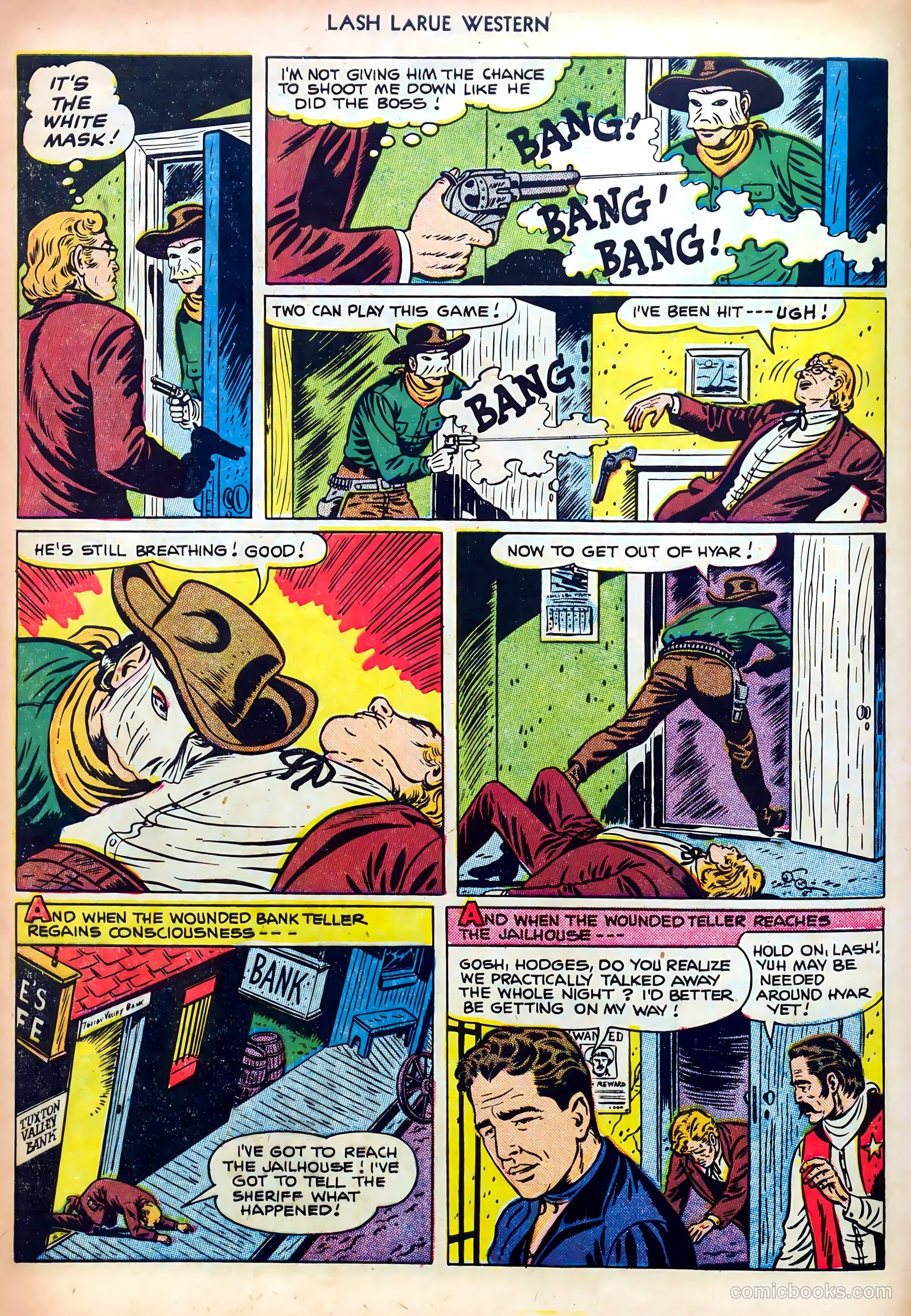 Lash LaRue Western #23 — page 8 of 36