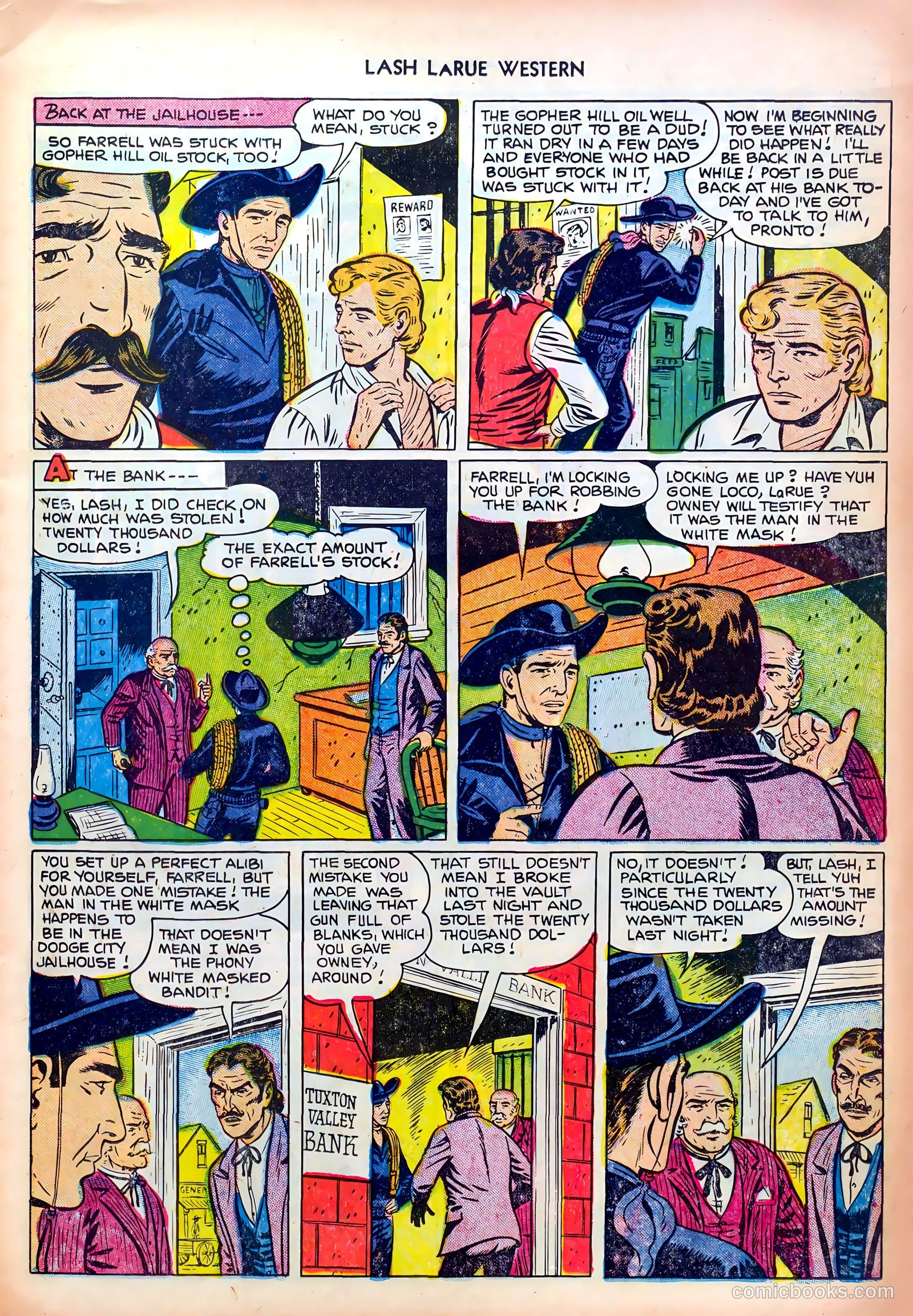 Lash LaRue Western #23 — page 11 of 36