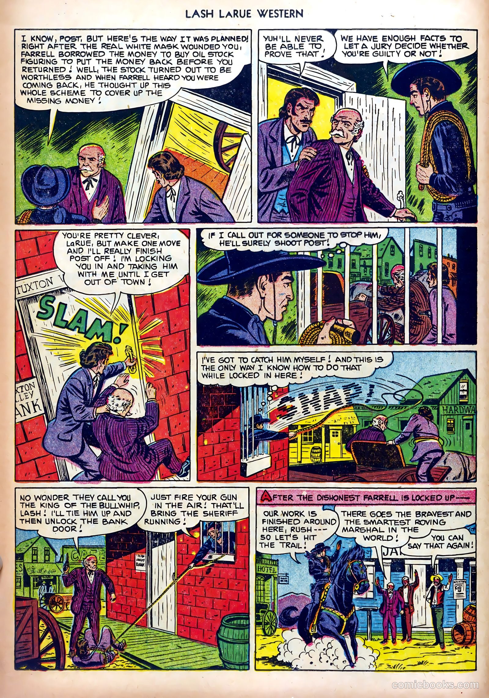 Lash LaRue Western #23 — page 12 of 36