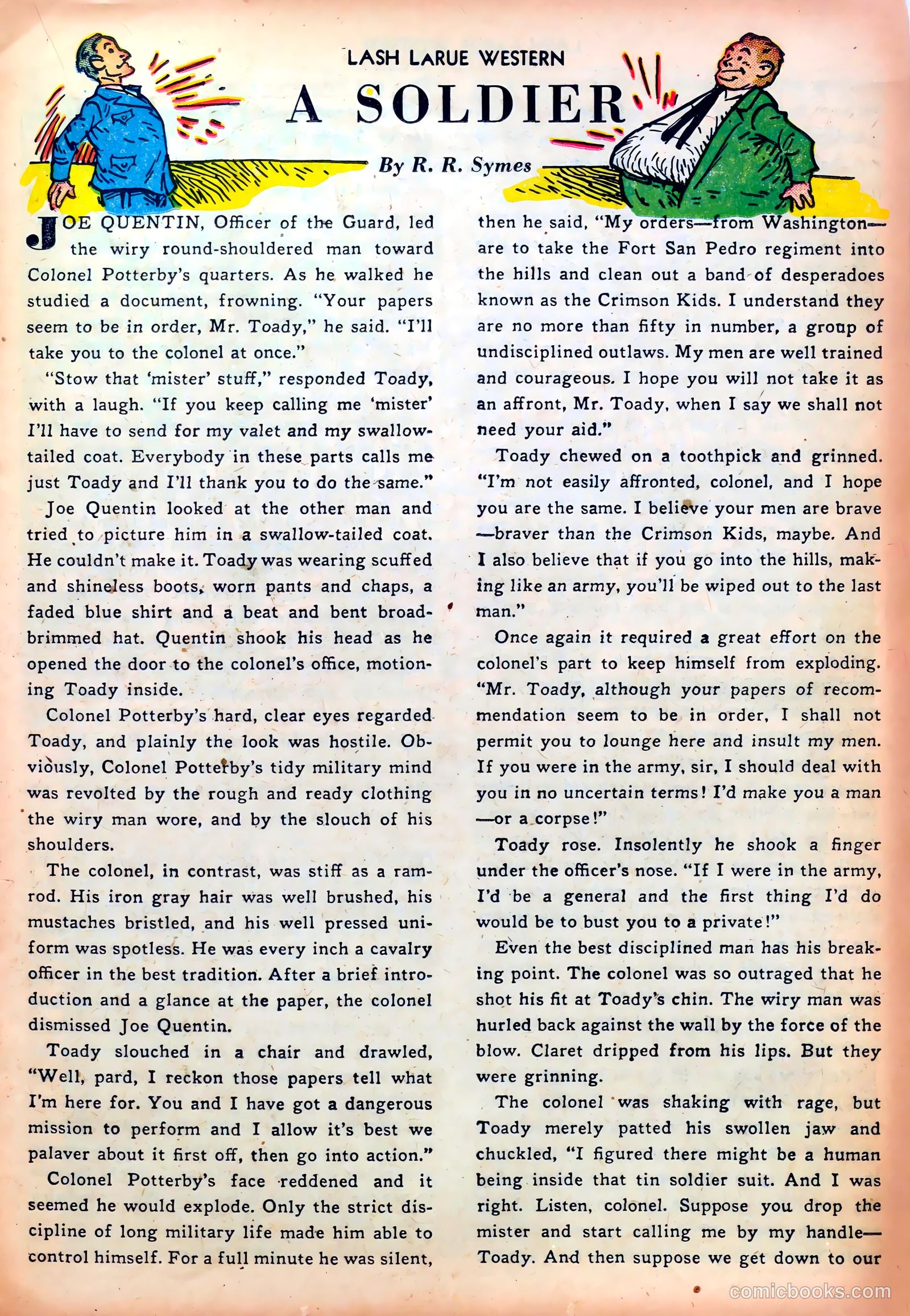 Lash LaRue Western #23 — page 15 of 36