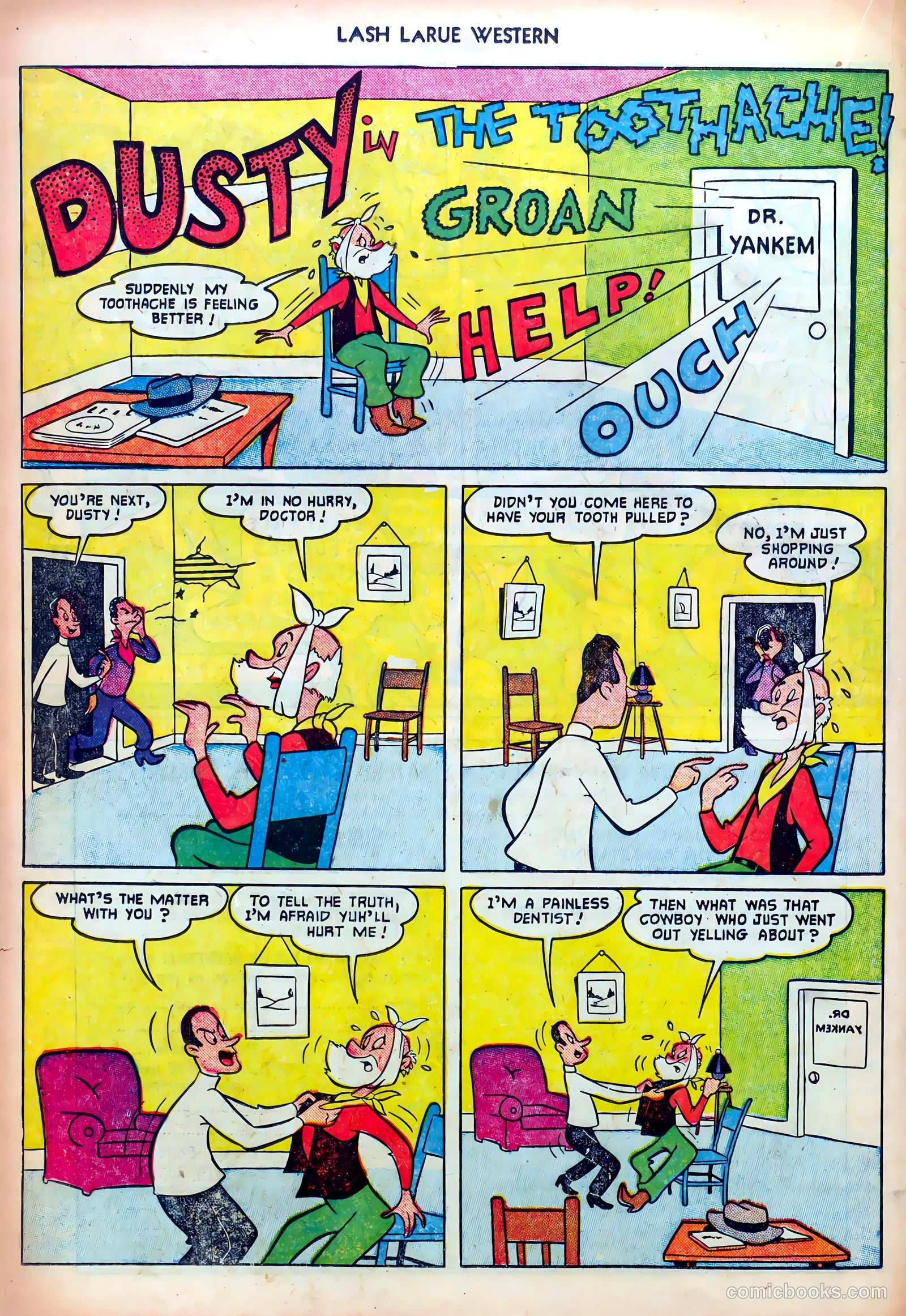 Lash LaRue Western #23 — page 18 of 36