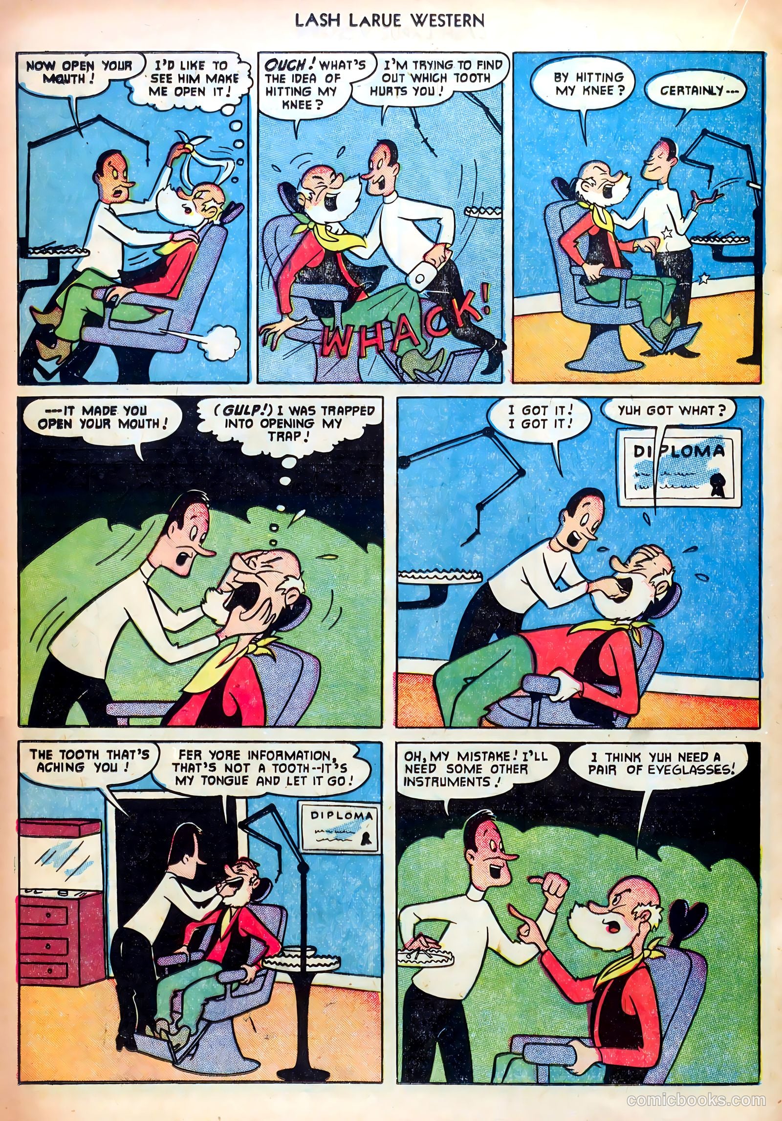Lash LaRue Western #23 — page 20 of 36