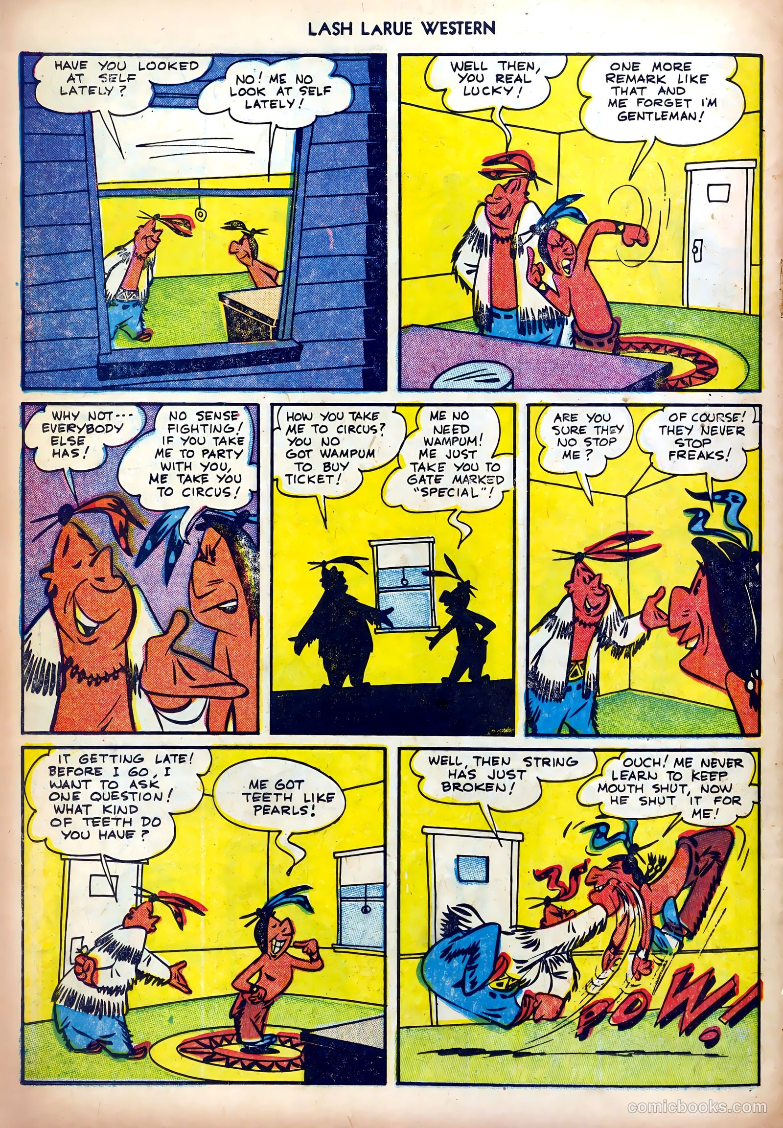 Lash LaRue Western #23 — page 26 of 36