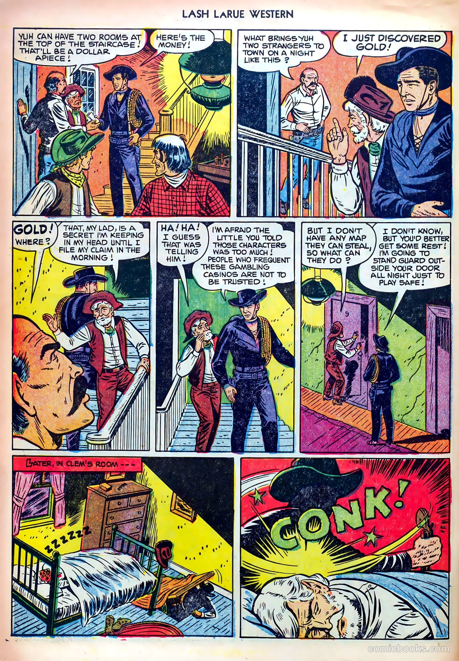 Lash LaRue Western #23 — page 30 of 36