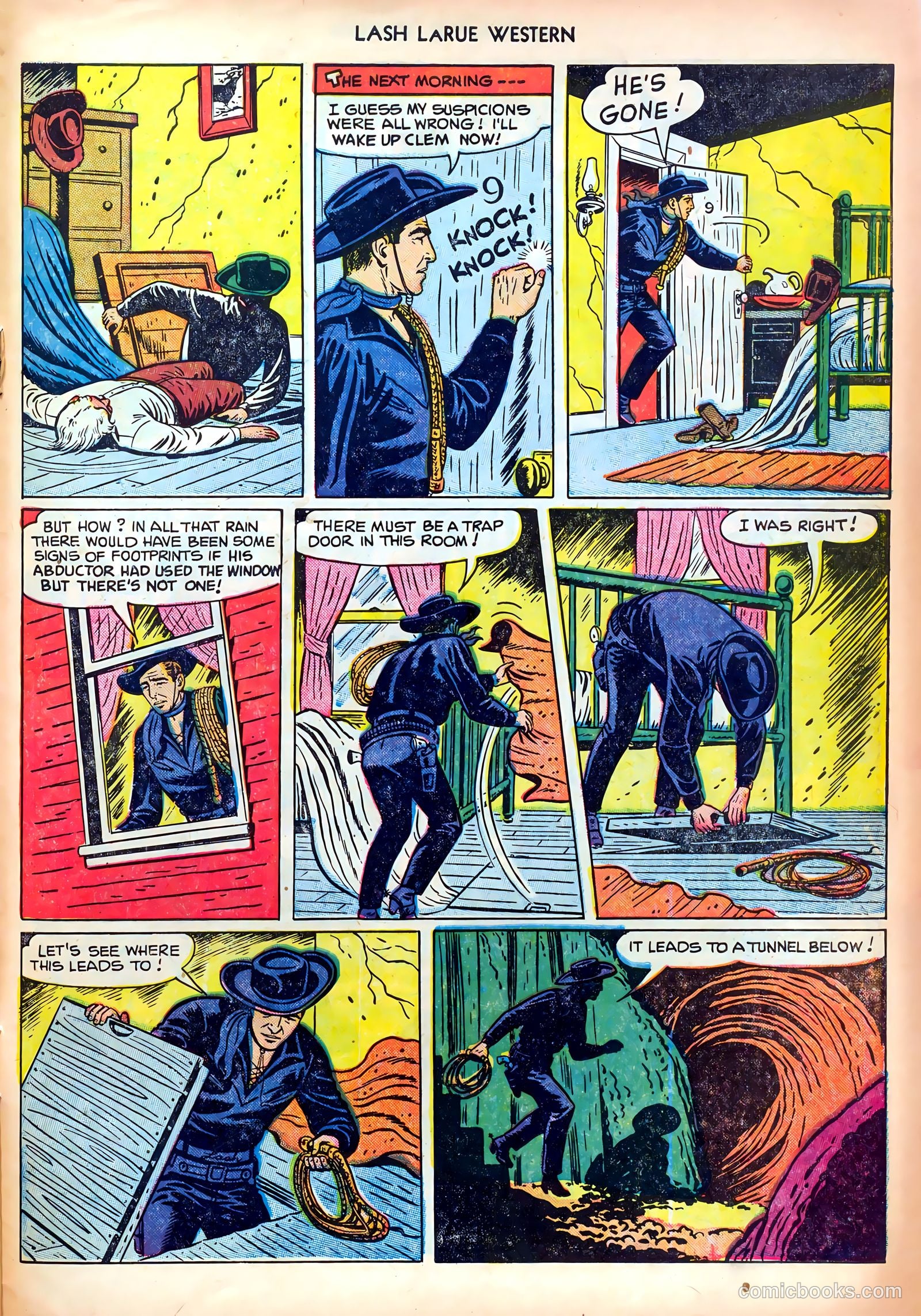 Lash LaRue Western #23 — page 31 of 36