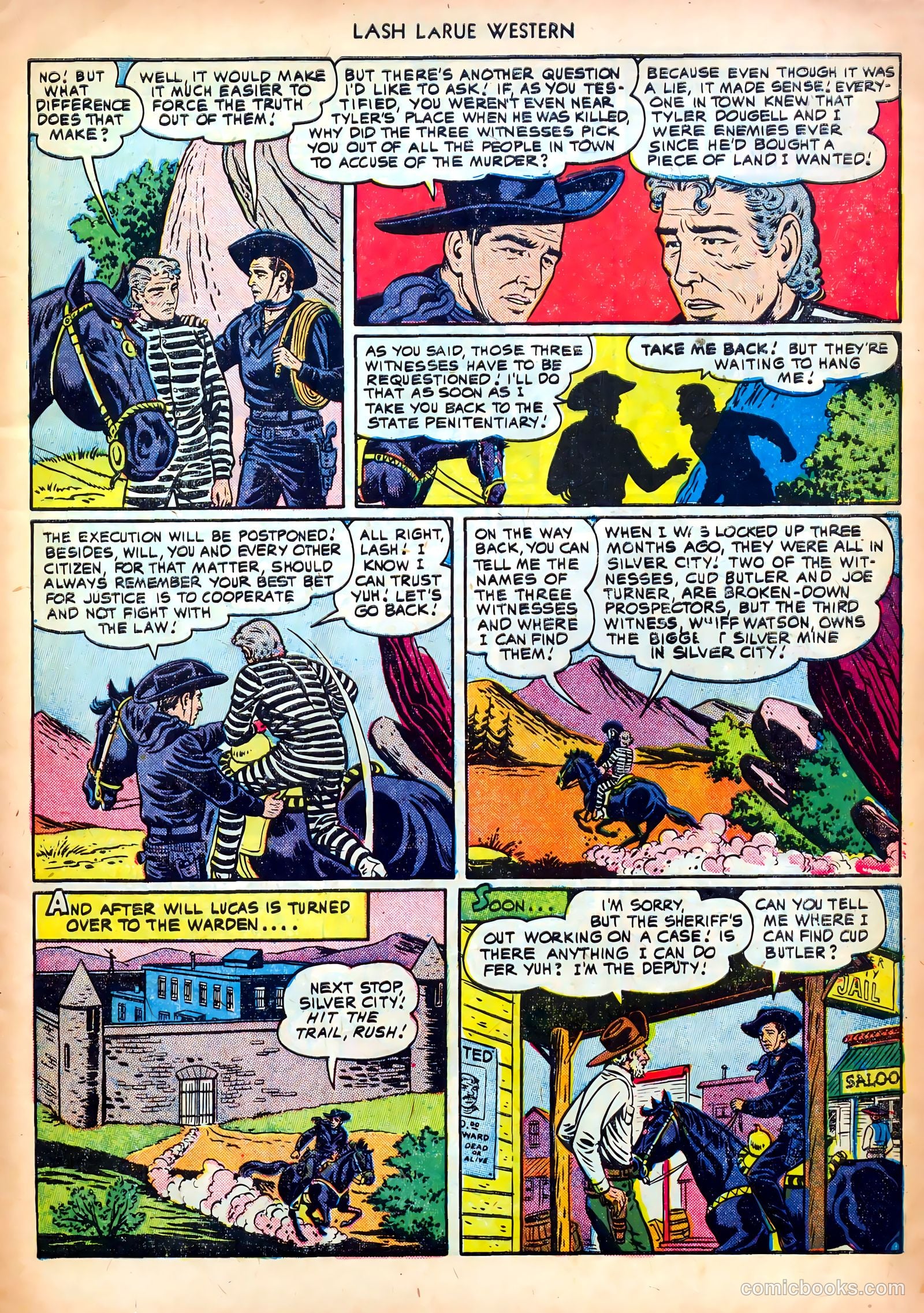 Lash LaRue Western #24 — page 5 of 36