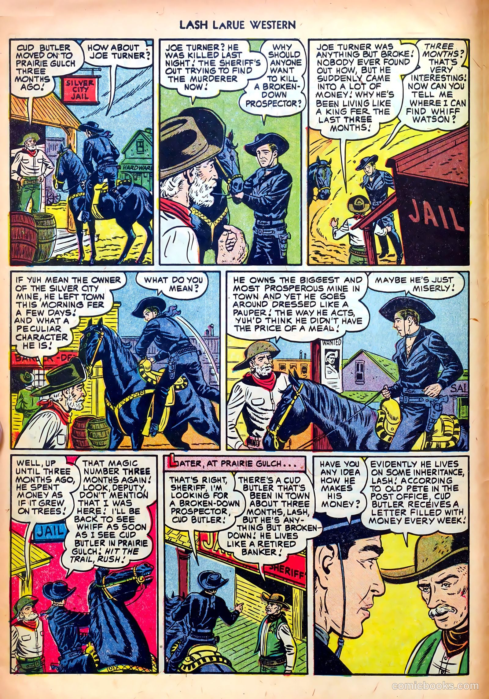 Lash LaRue Western #24 — page 6 of 36
