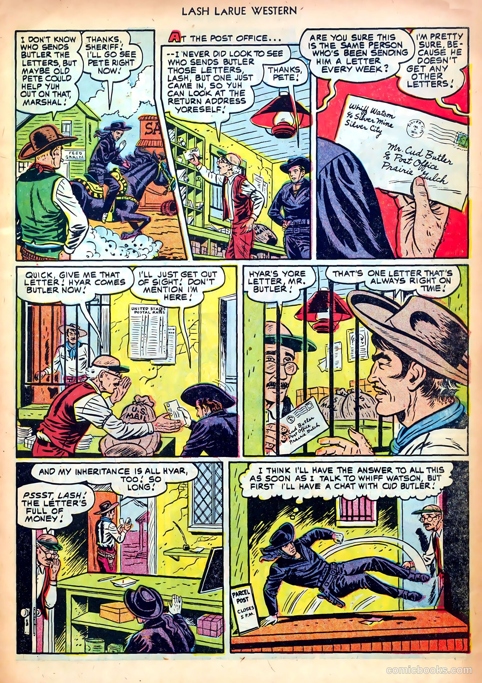 Lash LaRue Western #24 — page 7 of 36