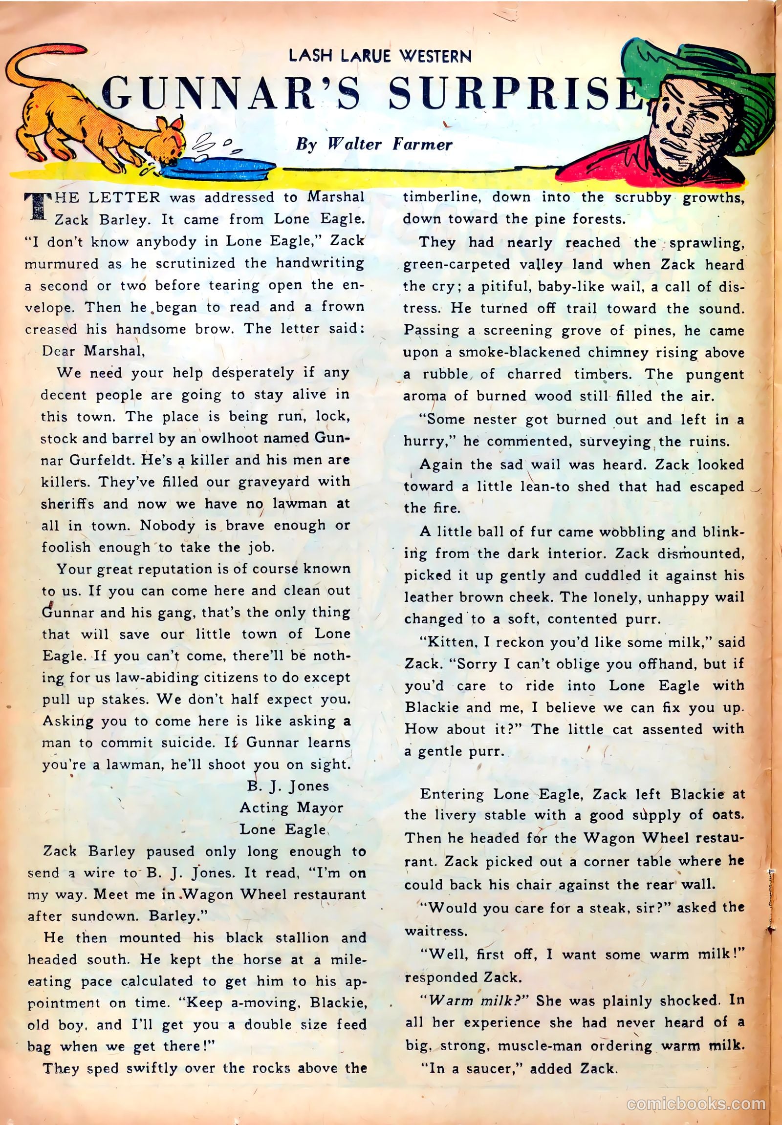 Lash LaRue Western #24 — page 12 of 36