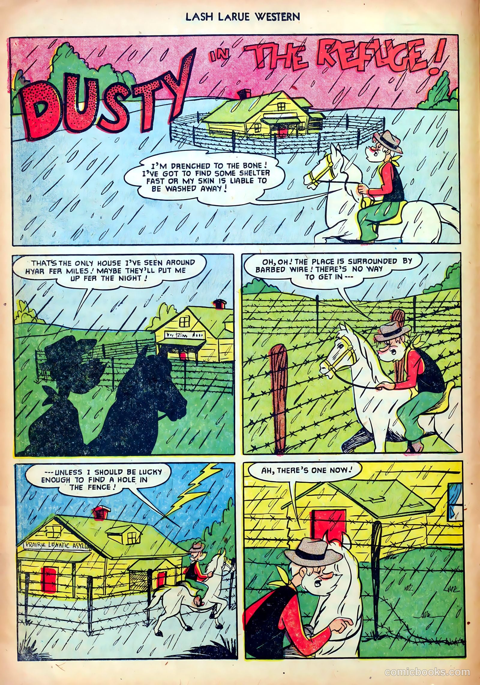 Lash LaRue Western #24 — page 14 of 36