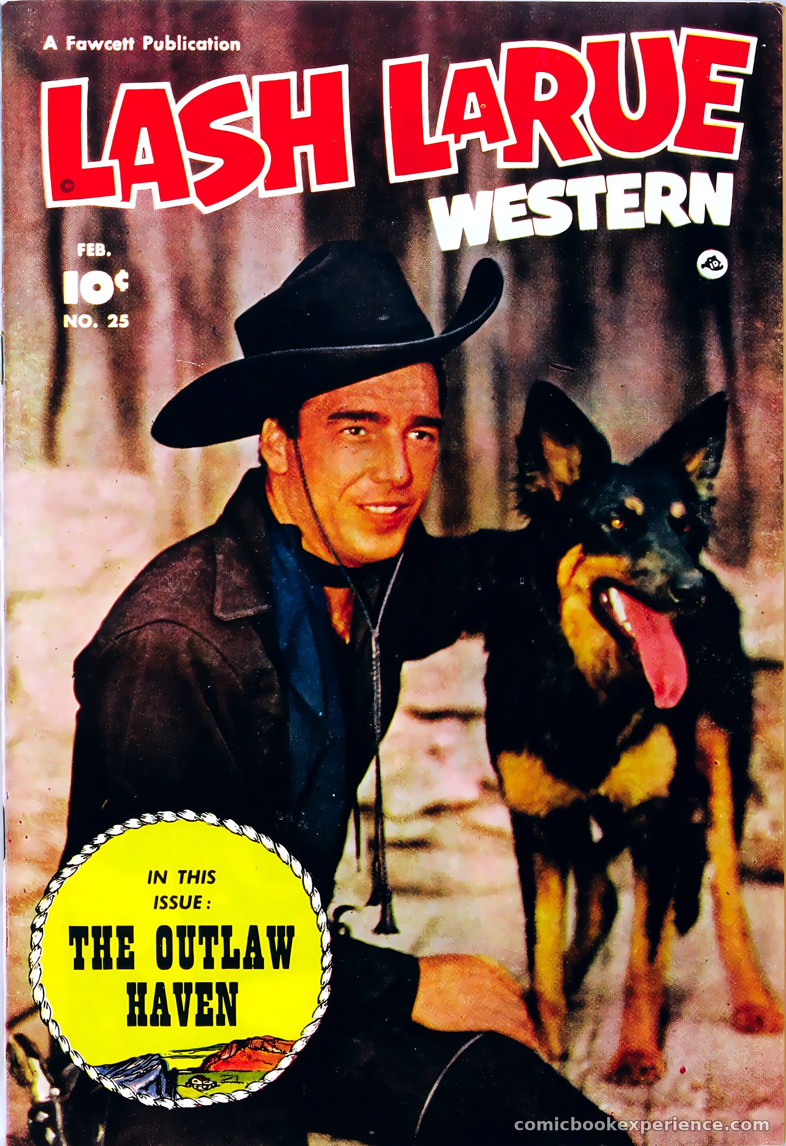 Lash LaRue Western #25 — page 1 of 33