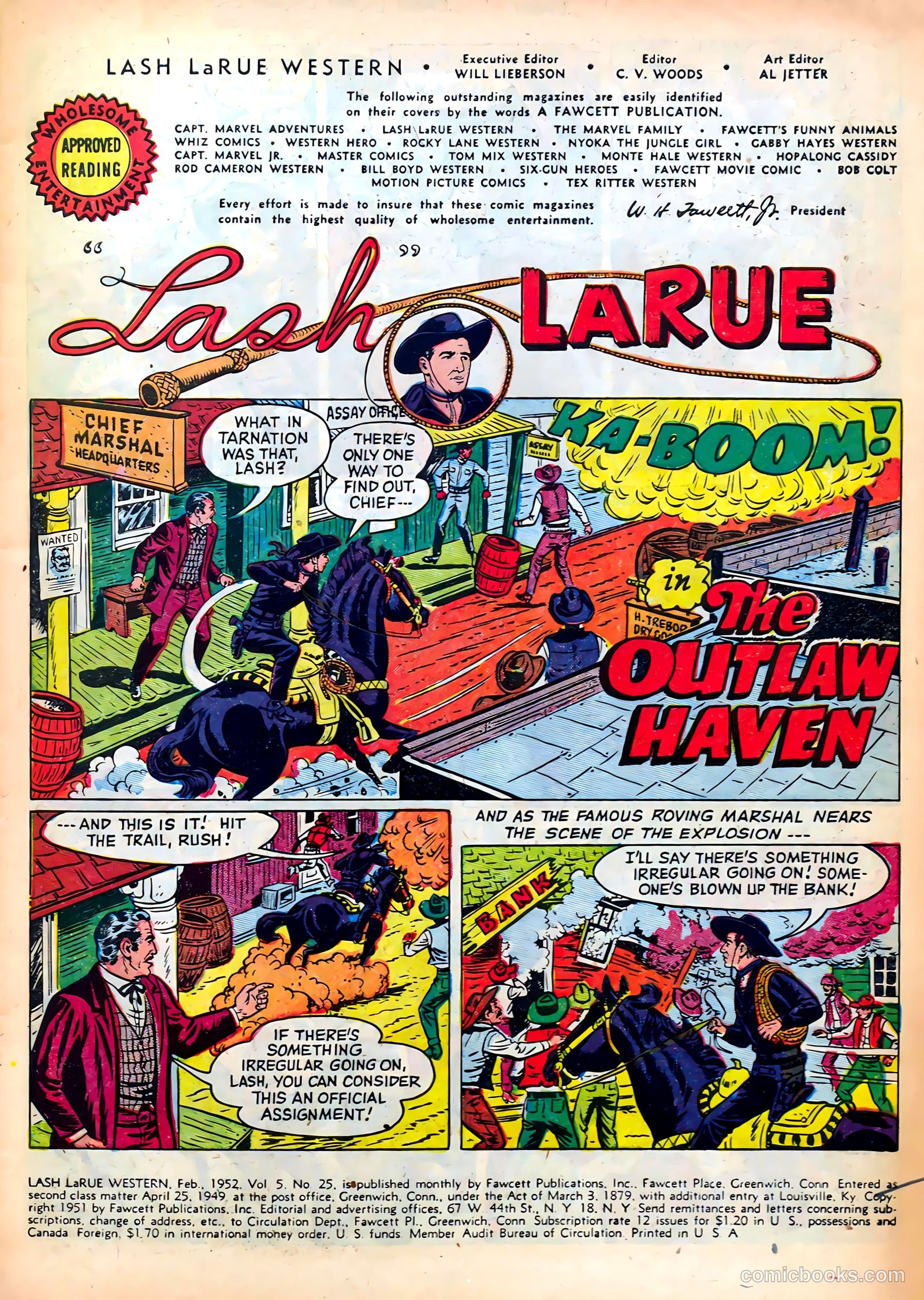 Lash LaRue Western #25 — page 3 of 33