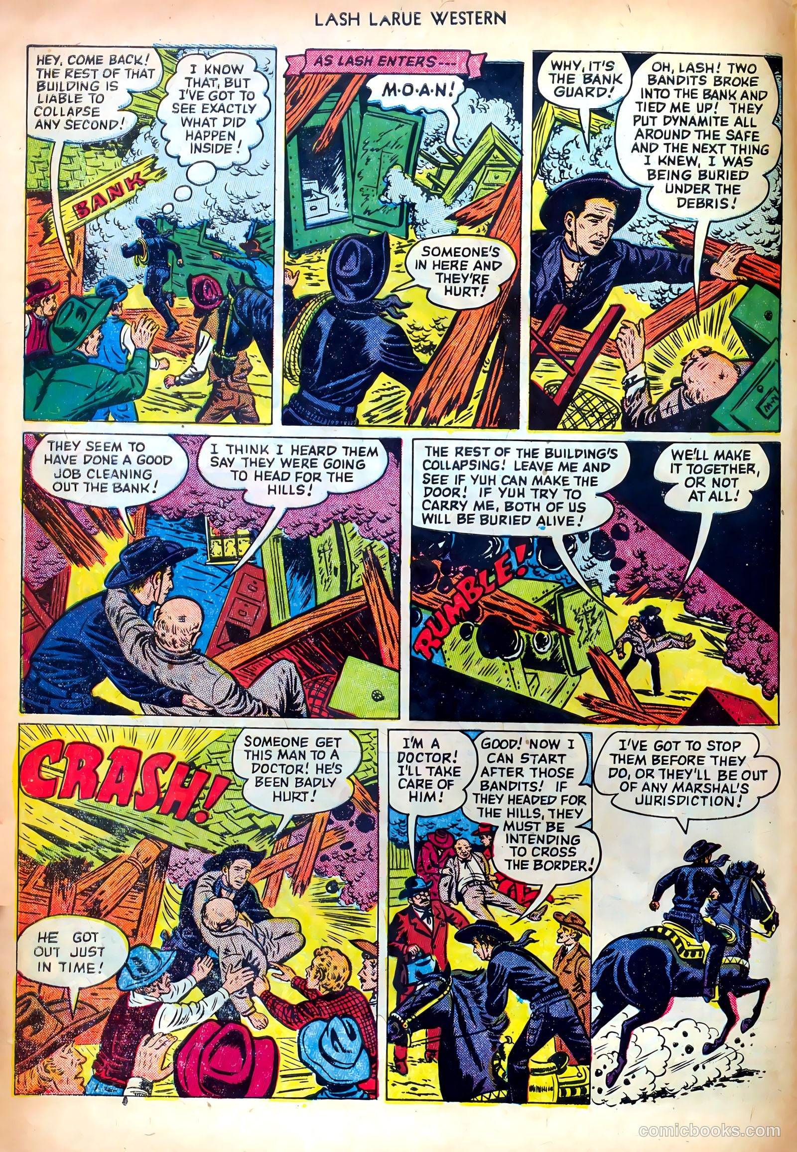 Lash LaRue Western #25 — page 4 of 33