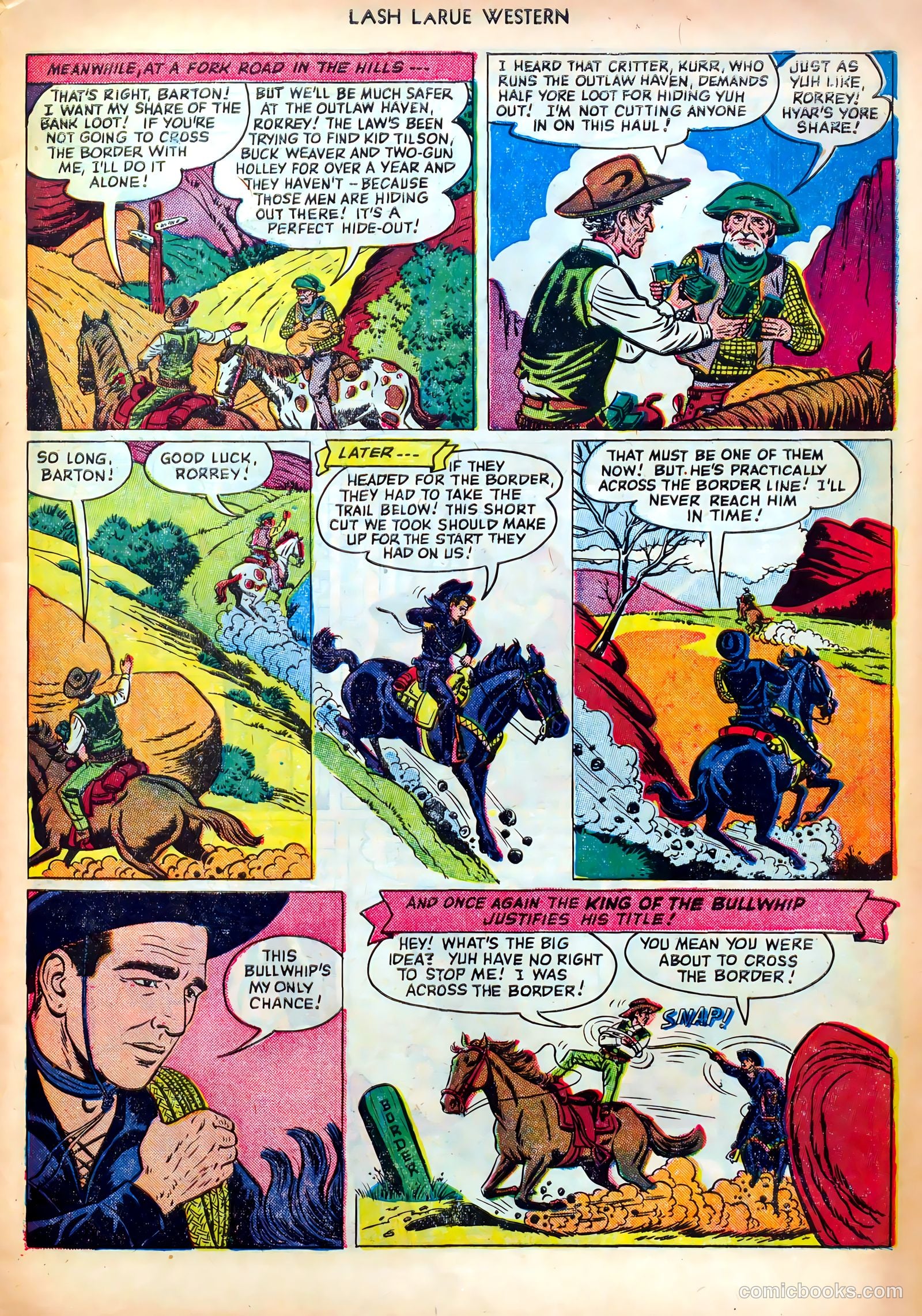 Lash LaRue Western #25 — page 5 of 33