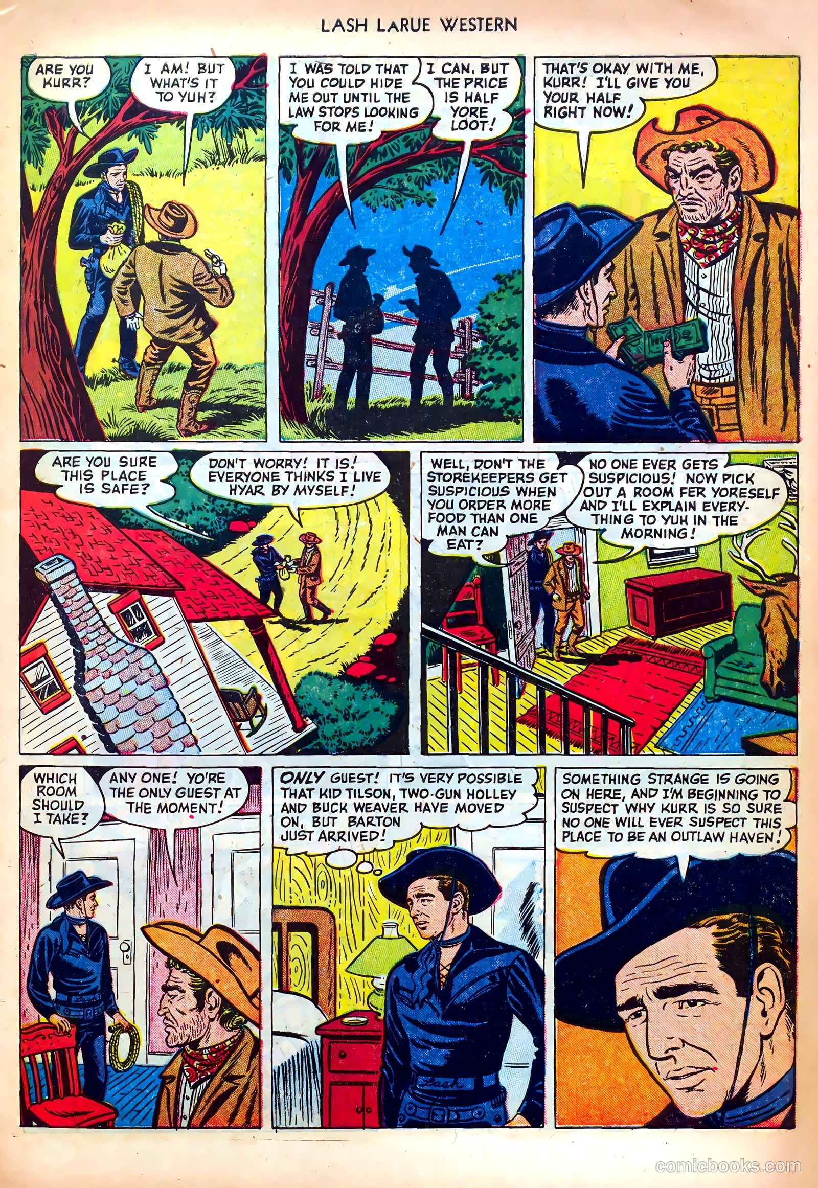 Lash LaRue Western #25 — page 7 of 33