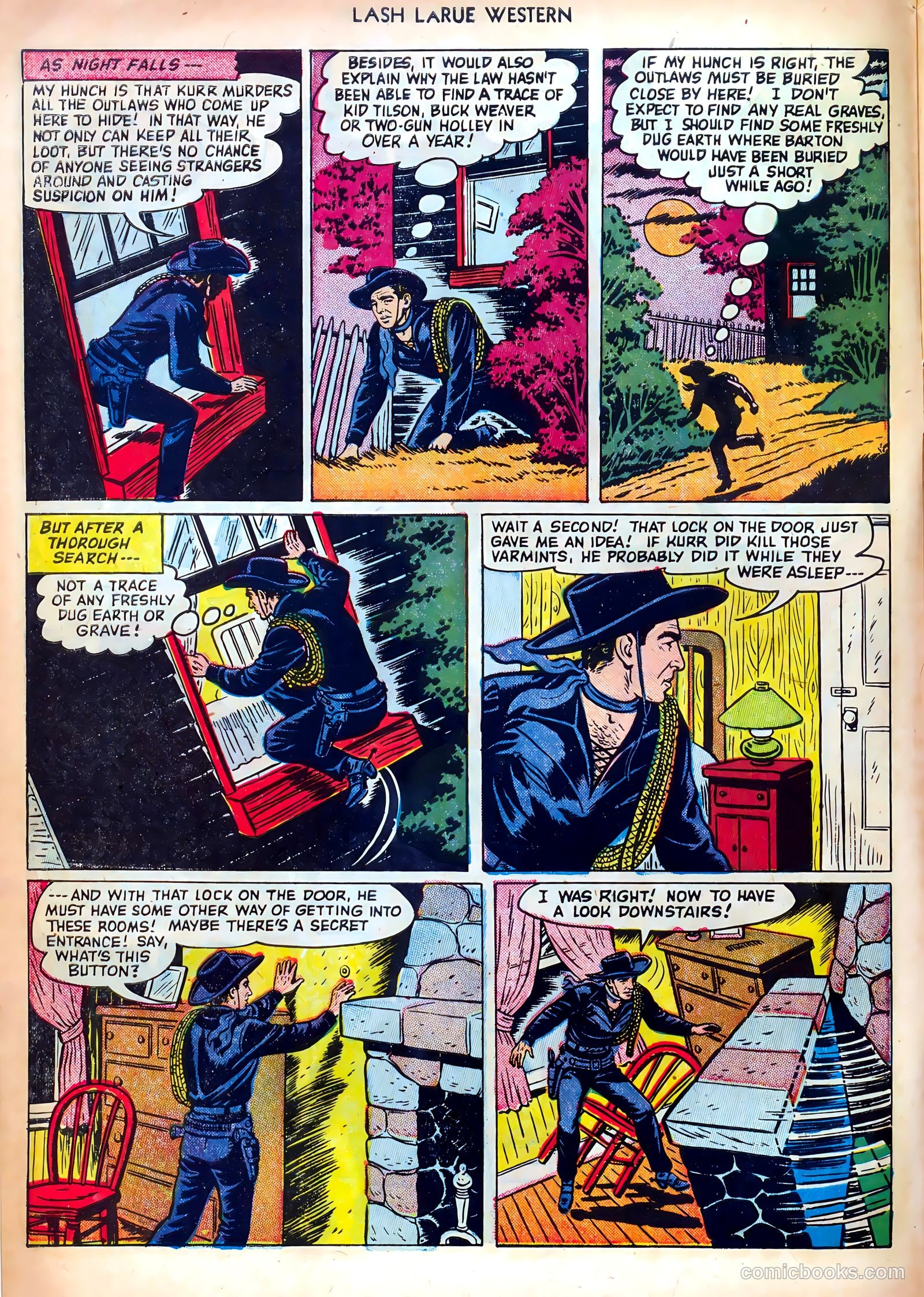 Lash LaRue Western #25 — page 8 of 33