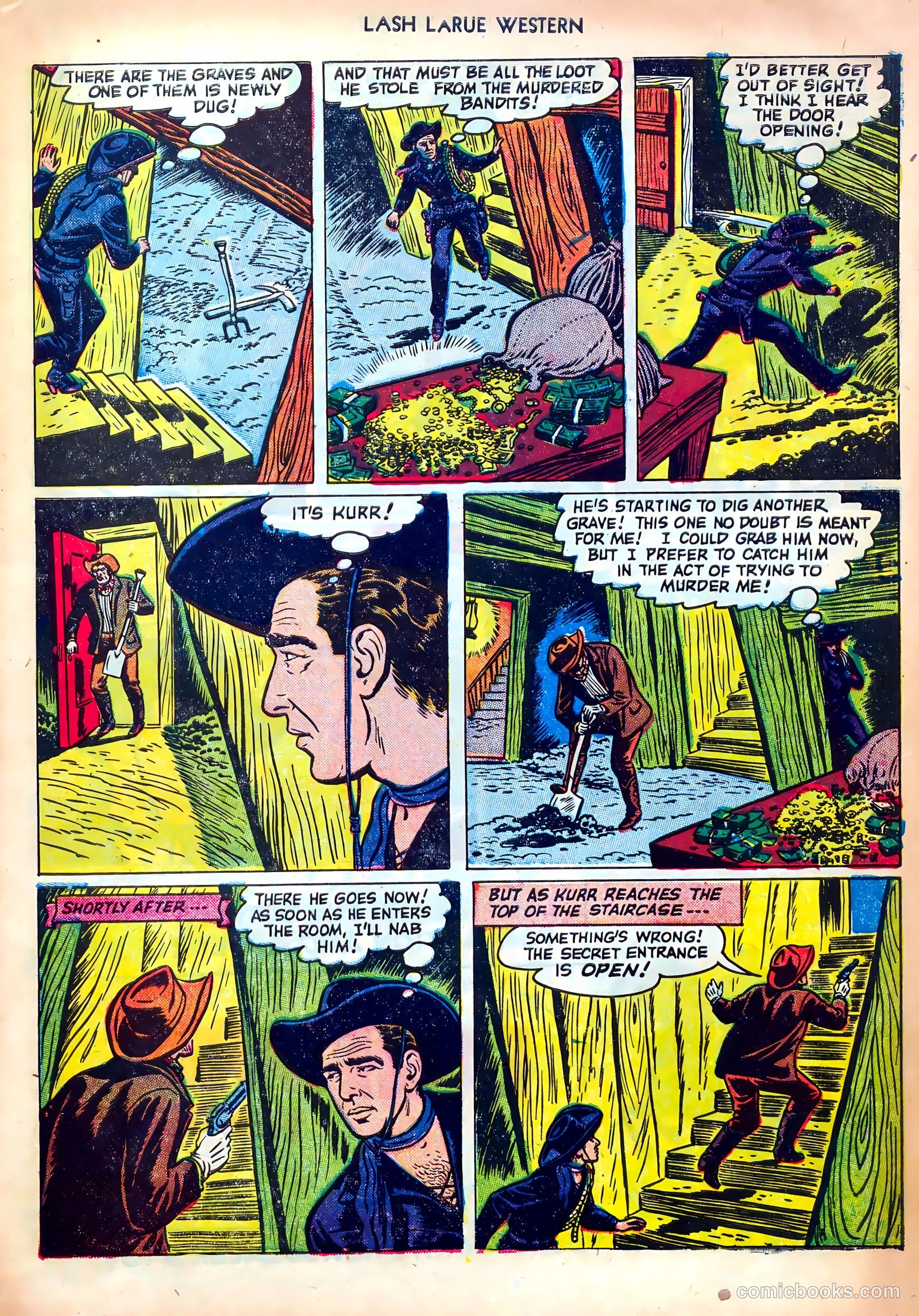 Lash LaRue Western #25 — page 9 of 33