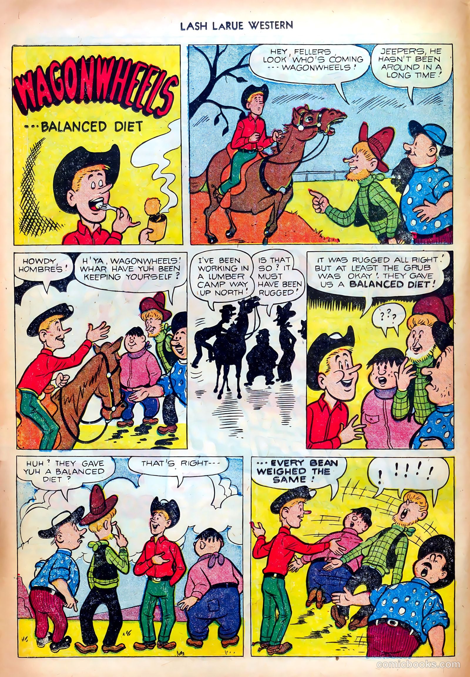 Lash LaRue Western #25 — page 12 of 33