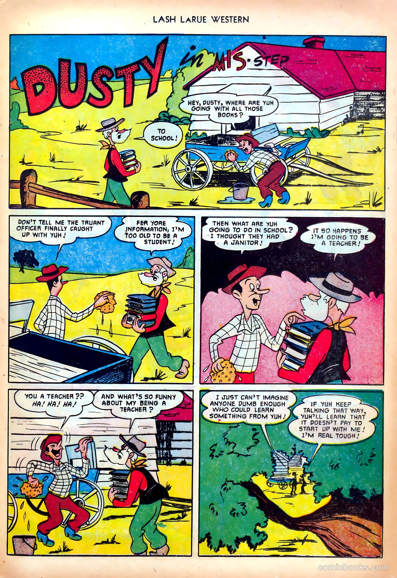 Lash LaRue Western #25 — page 13 of 33