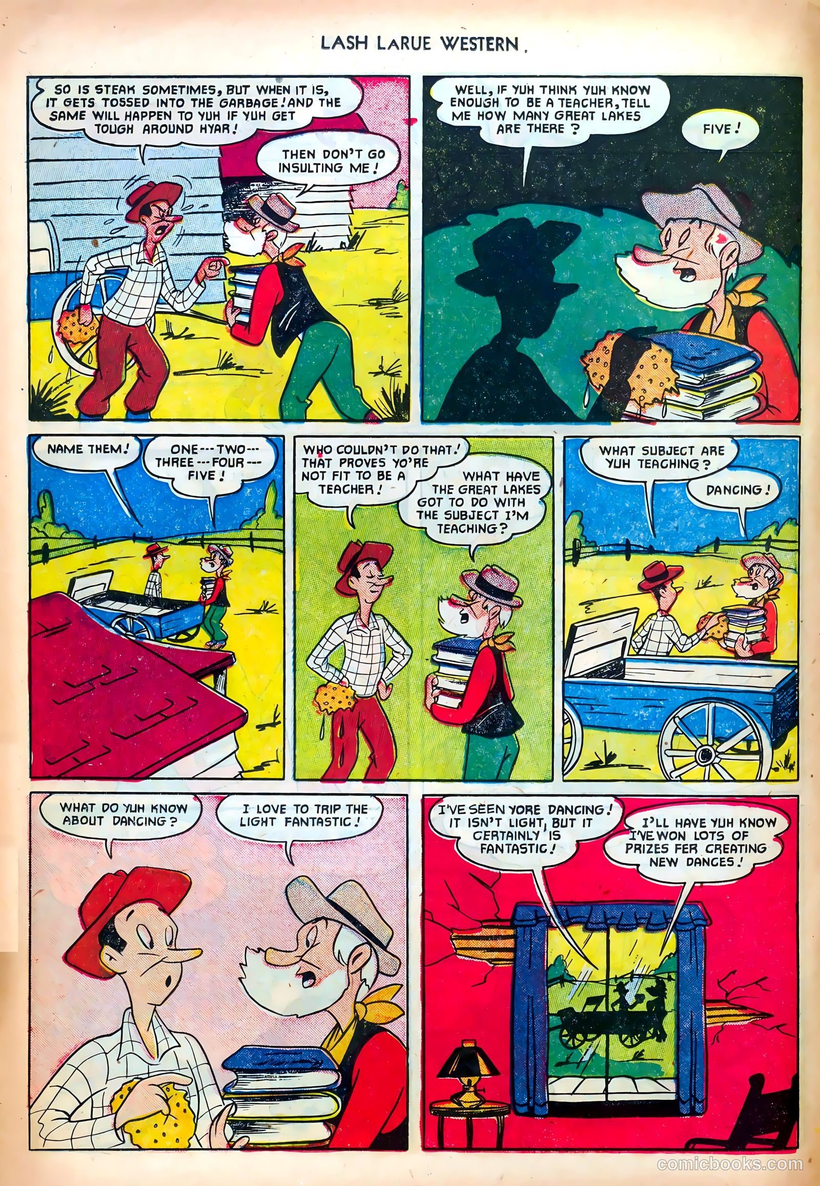 Lash LaRue Western #25 — page 14 of 33