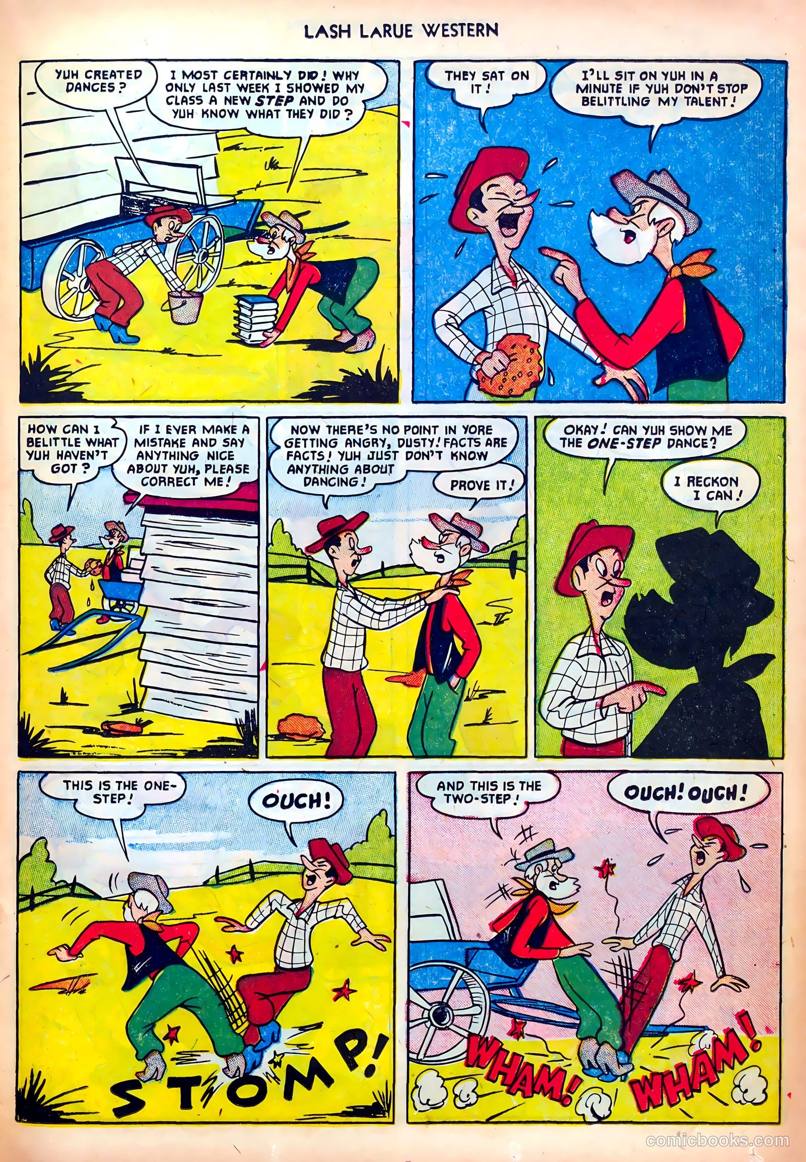 Lash LaRue Western #25 — page 15 of 33