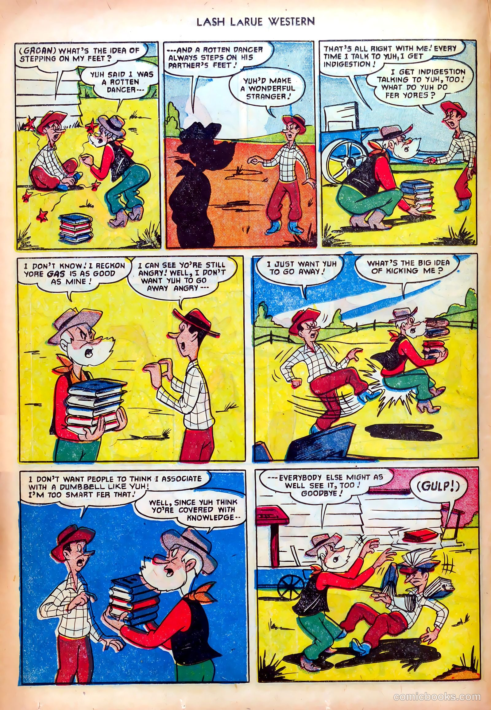 Lash LaRue Western #25 — page 16 of 33