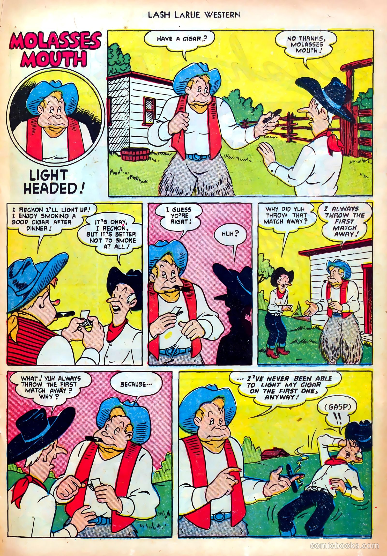 Lash LaRue Western #25 — page 17 of 33