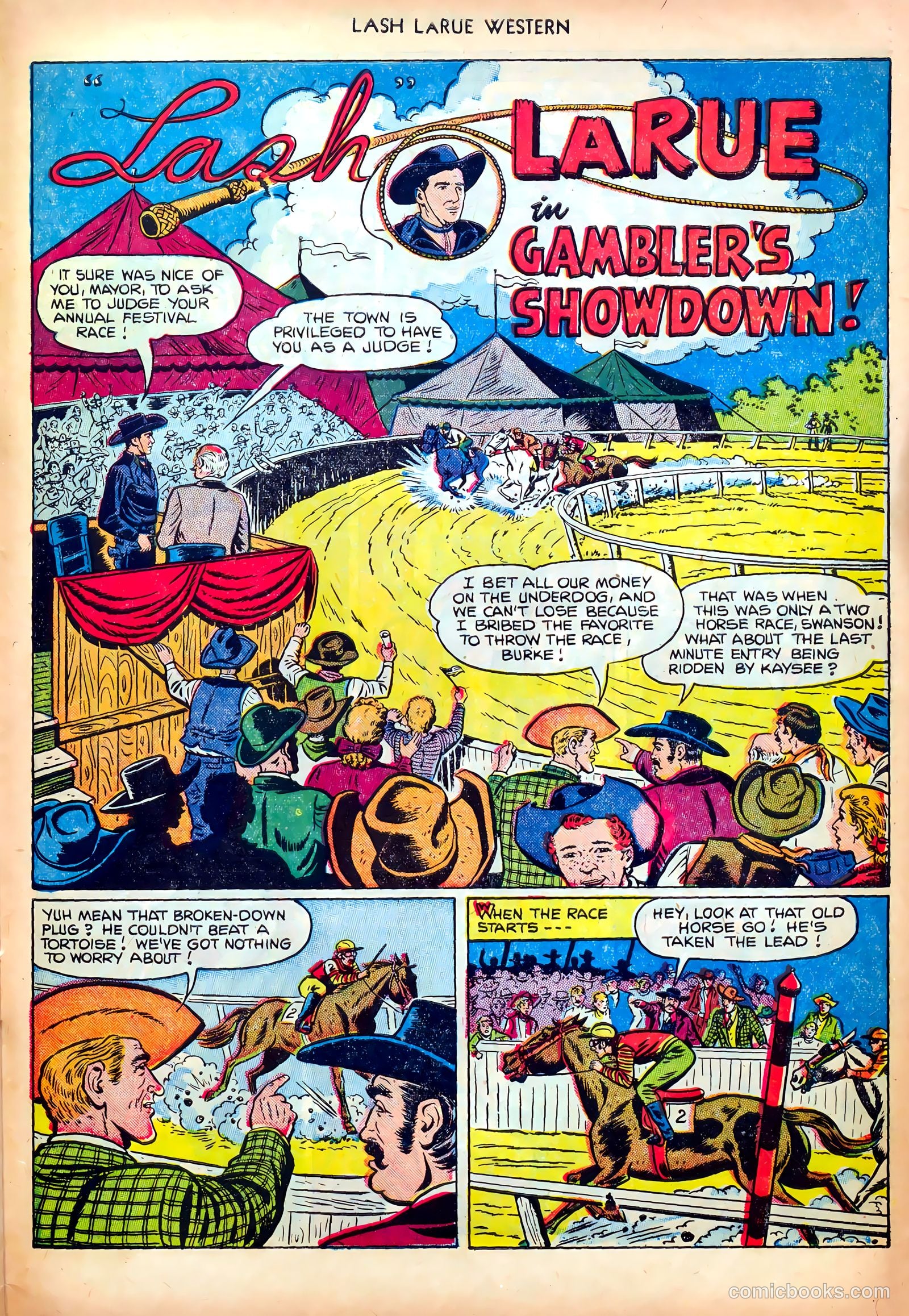 Lash LaRue Western #25 — page 29 of 33