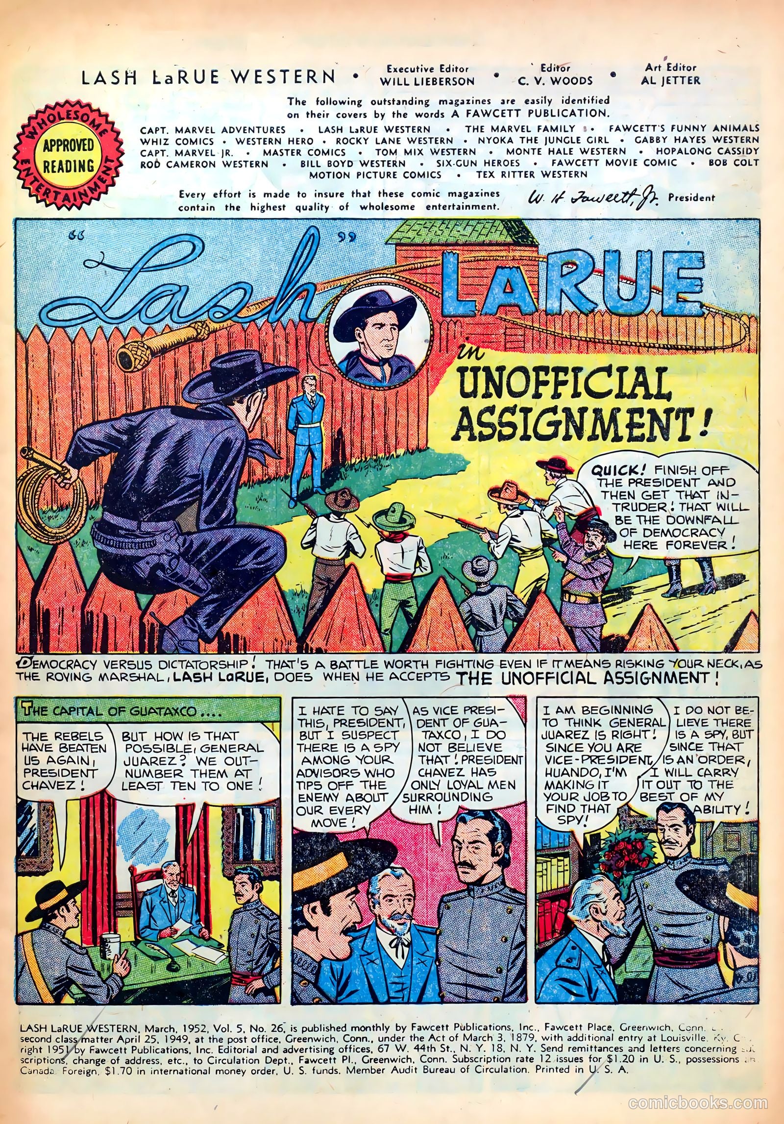Lash LaRue Western #26 — page 3 of 36