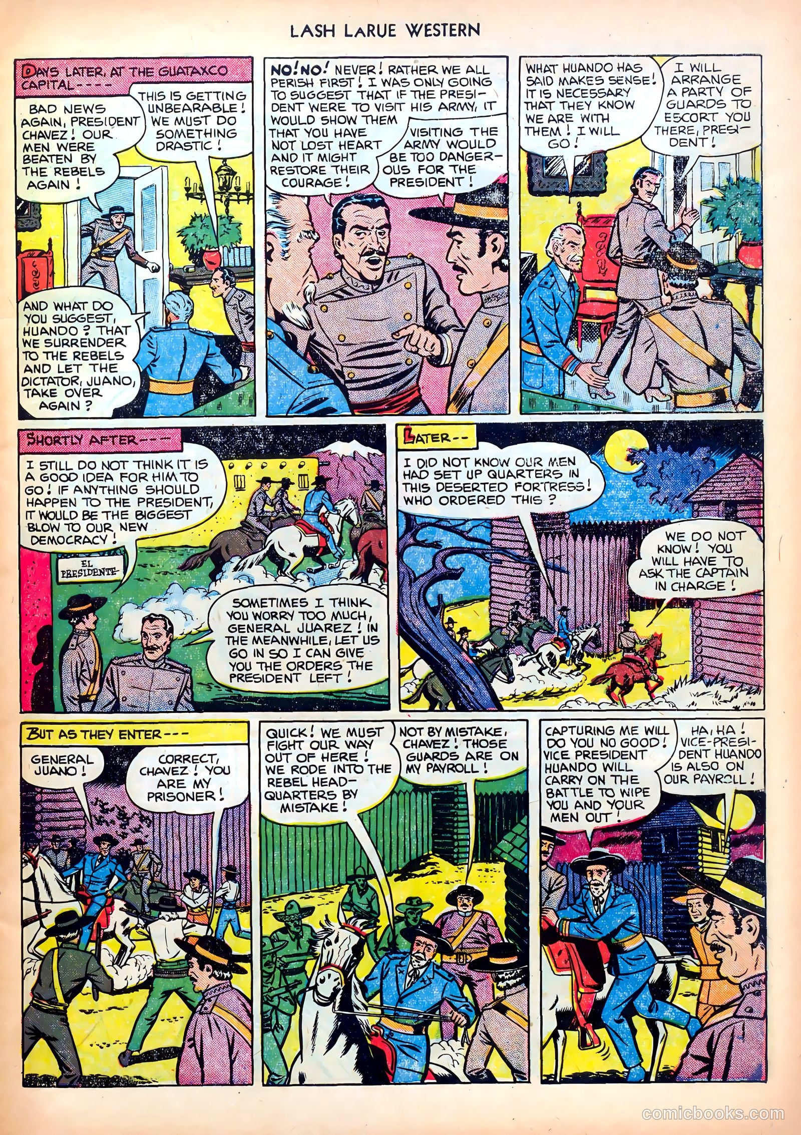 Lash LaRue Western #26 — page 5 of 36
