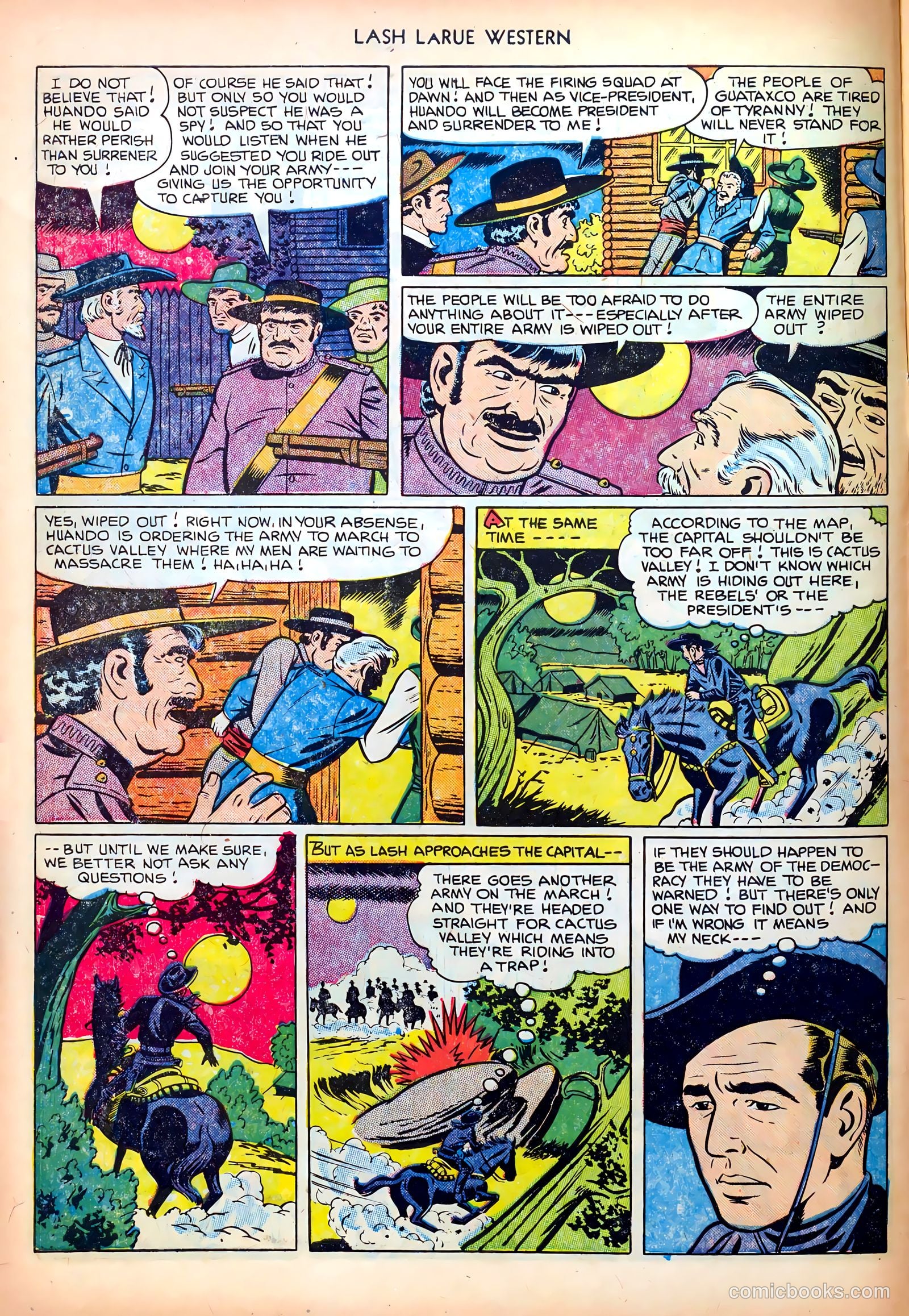 Lash LaRue Western #26 — page 6 of 36