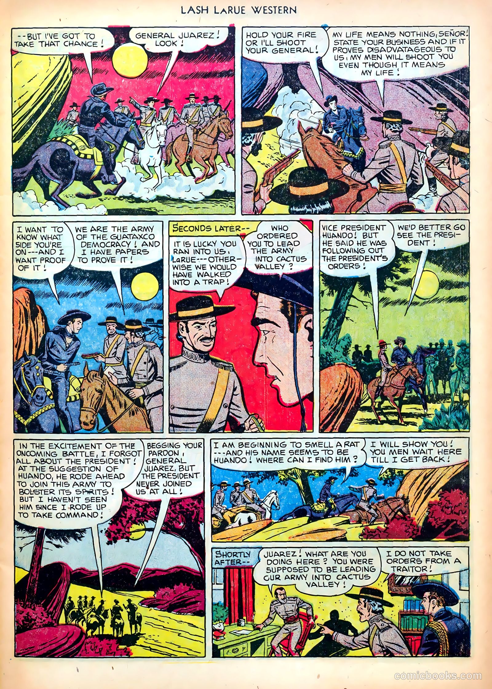Lash LaRue Western #26 — page 7 of 36