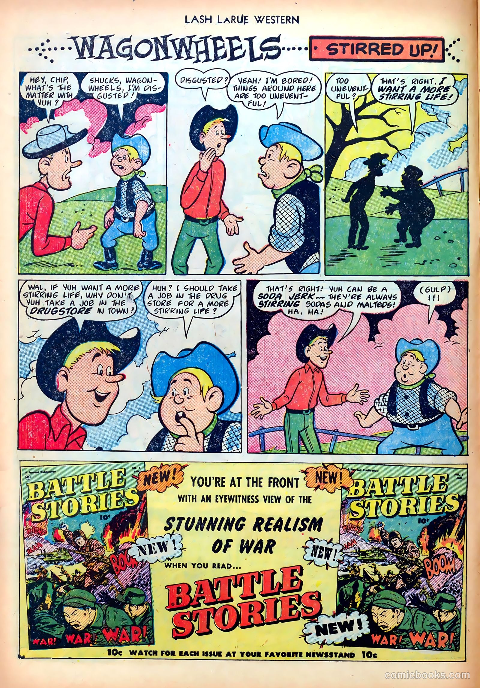 Lash LaRue Western #26 — page 10 of 36