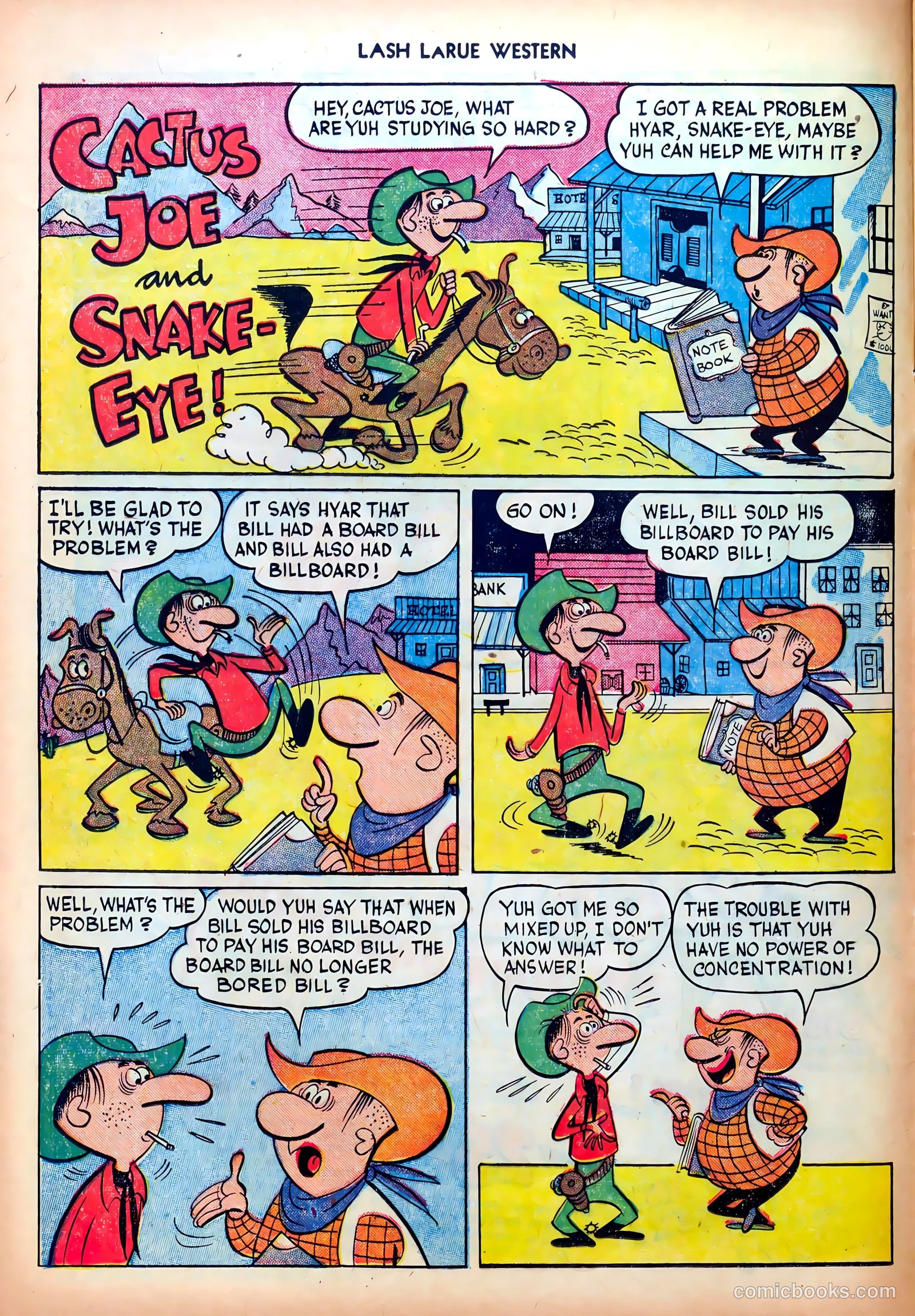 Lash LaRue Western #26 — page 12 of 36