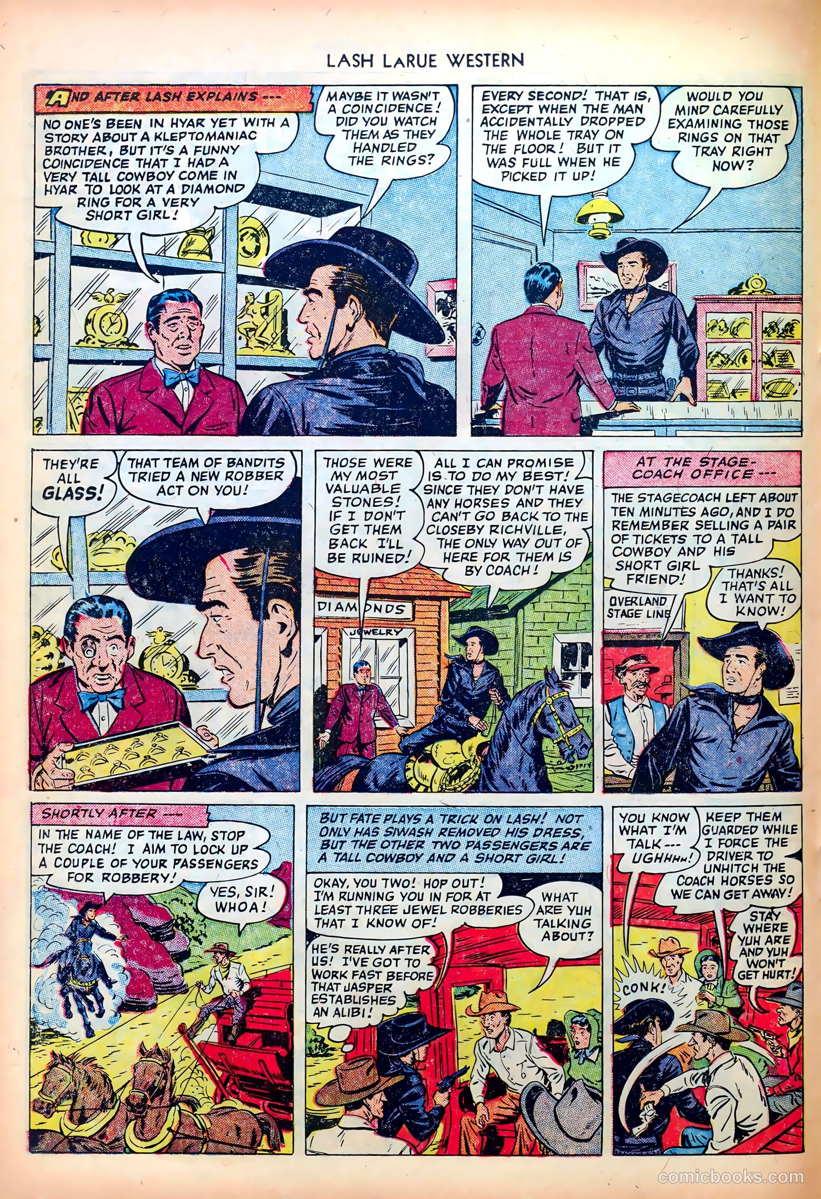 Lash LaRue Western #26 — page 18 of 36