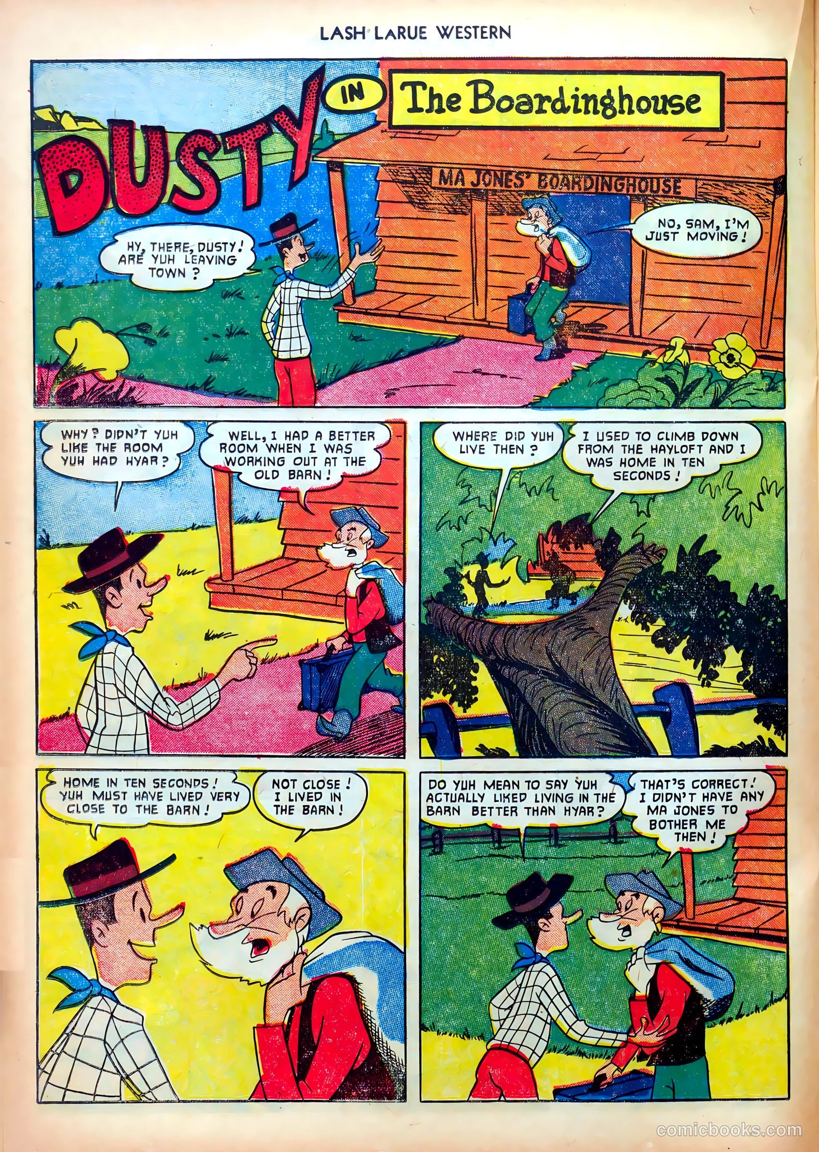 Lash LaRue Western #26 — page 20 of 36
