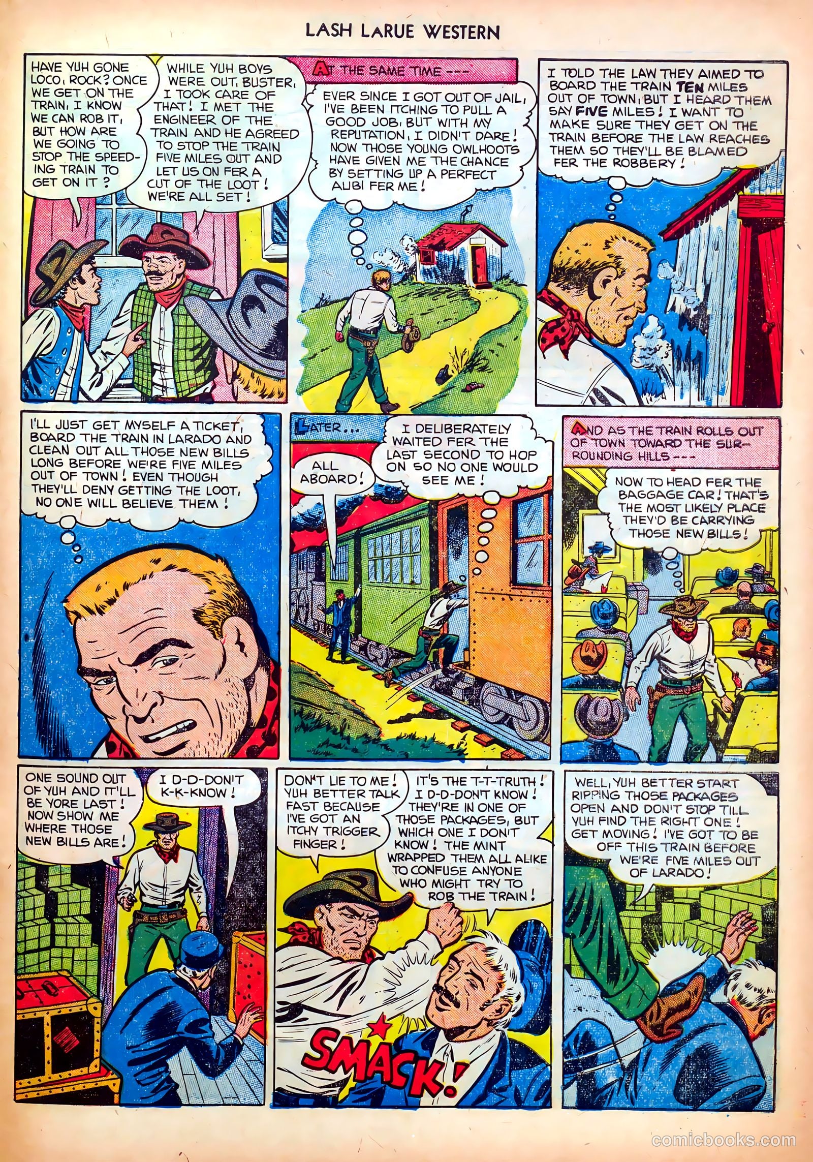 Lash LaRue Western #26 — page 29 of 36