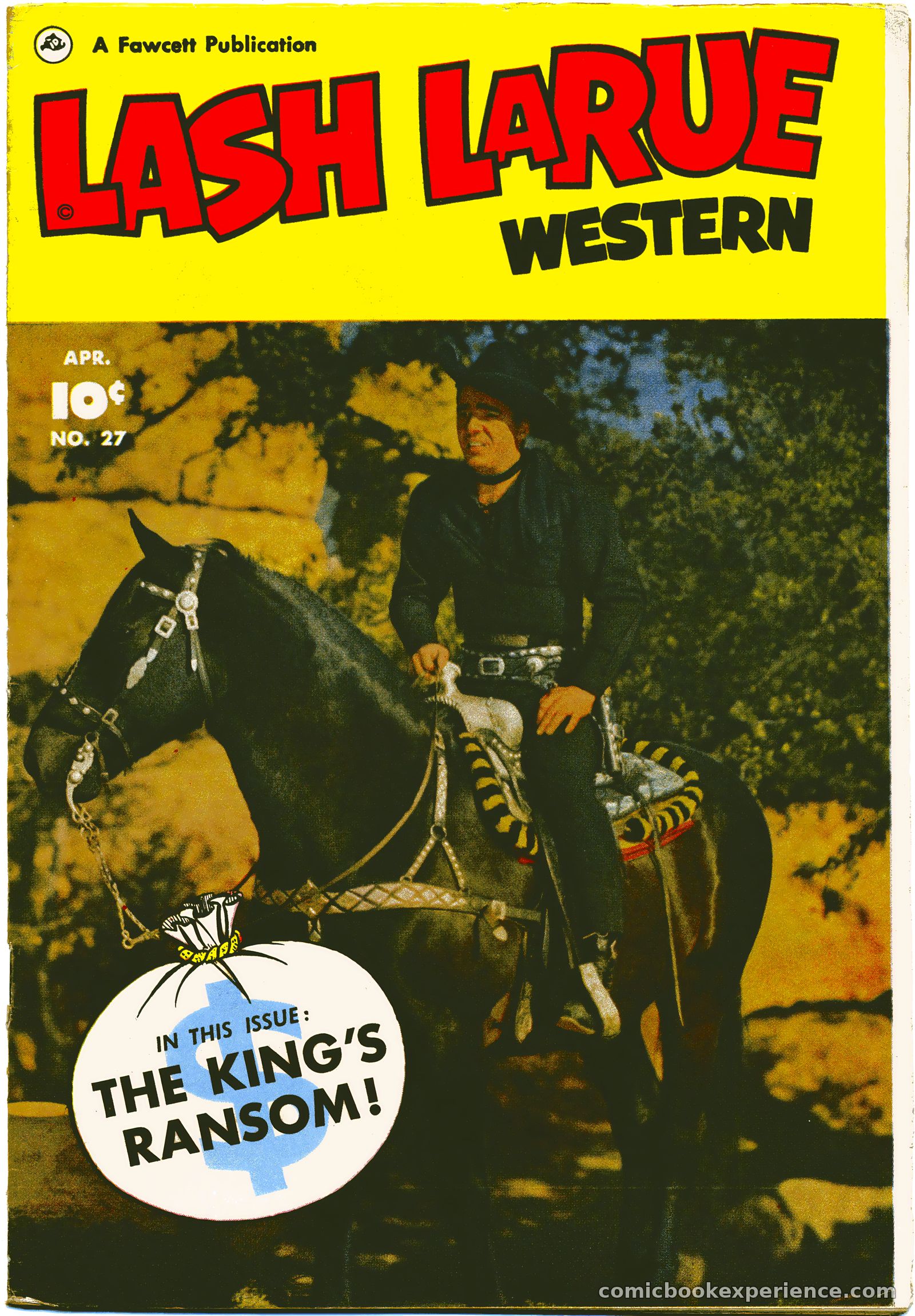 Lash LaRue Western #27 — page 1 of 36
