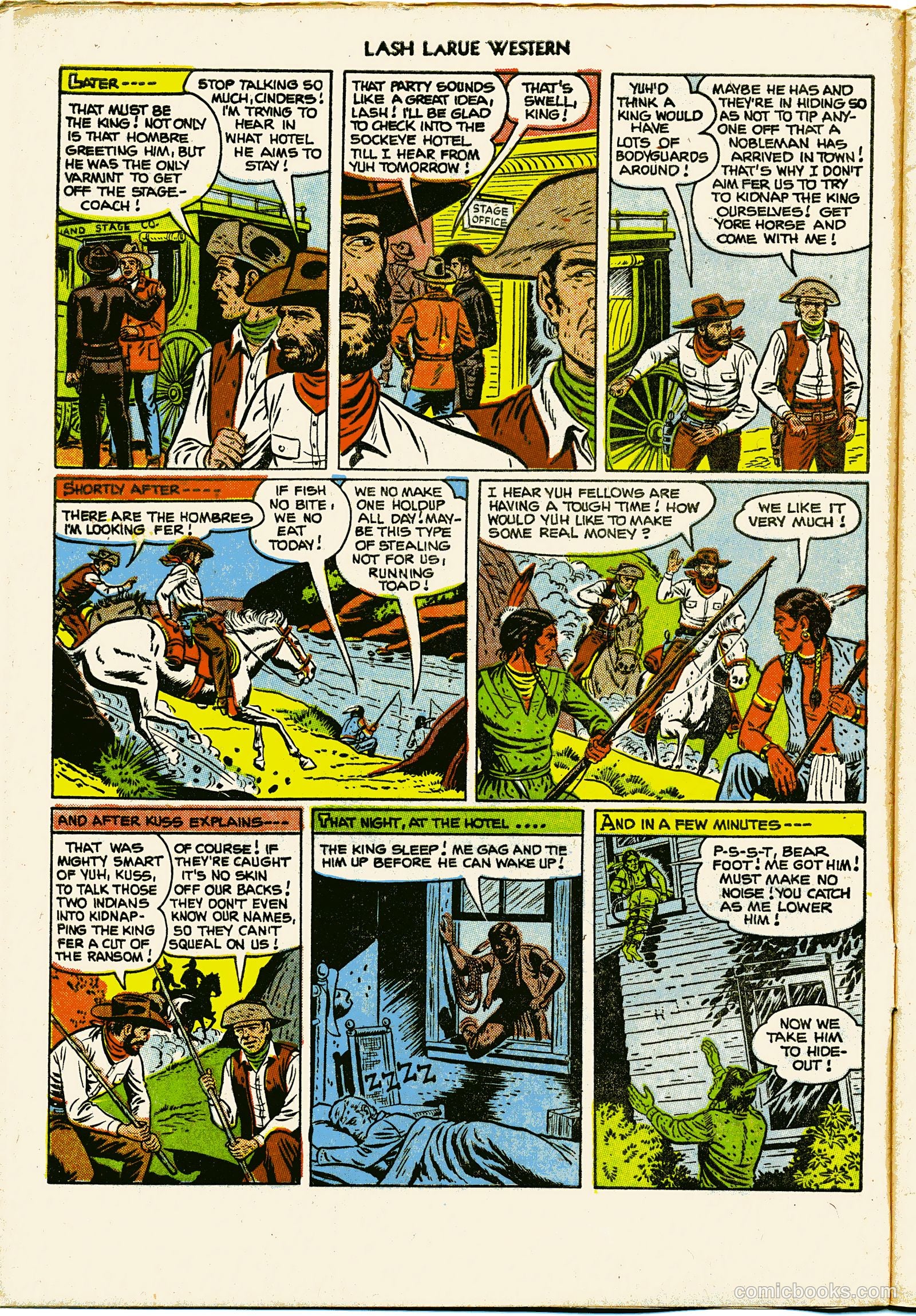 Lash LaRue Western #27 — page 6 of 36