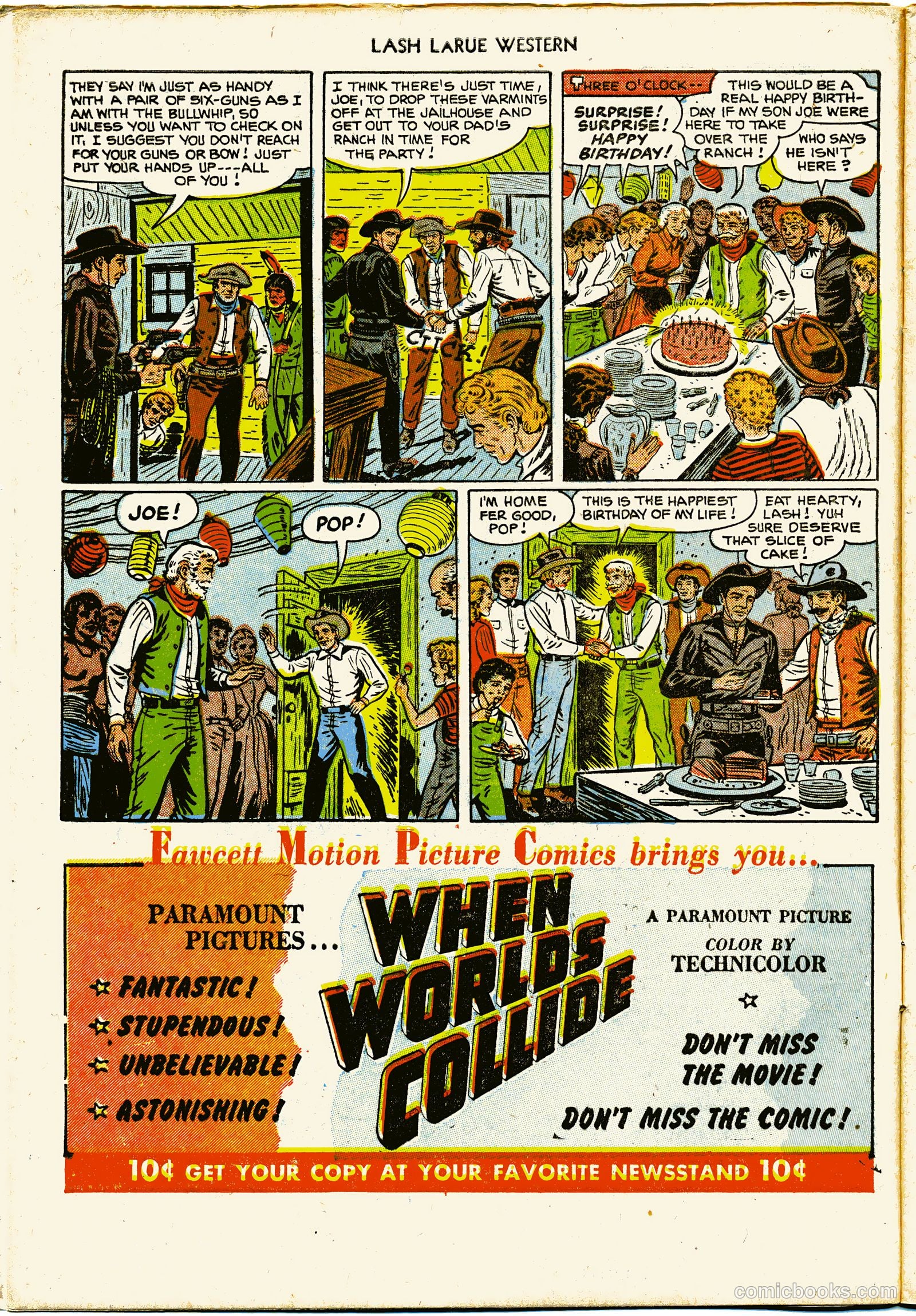Lash LaRue Western #27 — page 10 of 36
