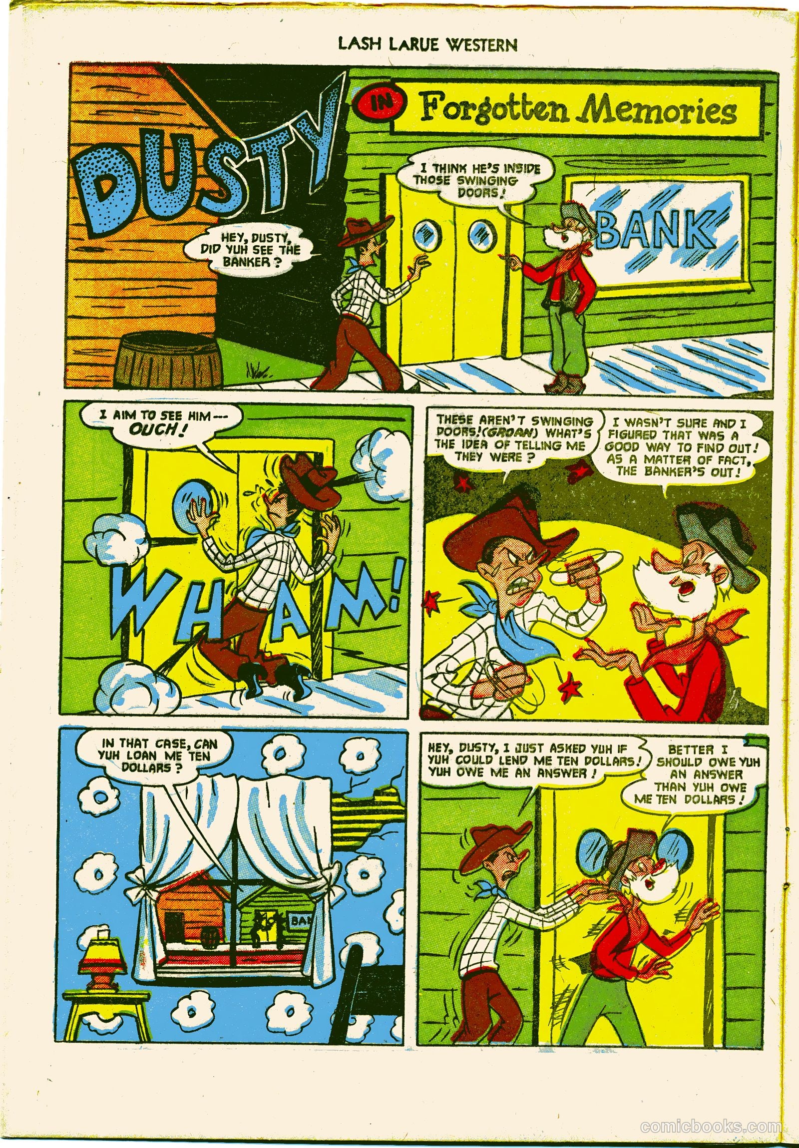 Lash LaRue Western #27 — page 12 of 36