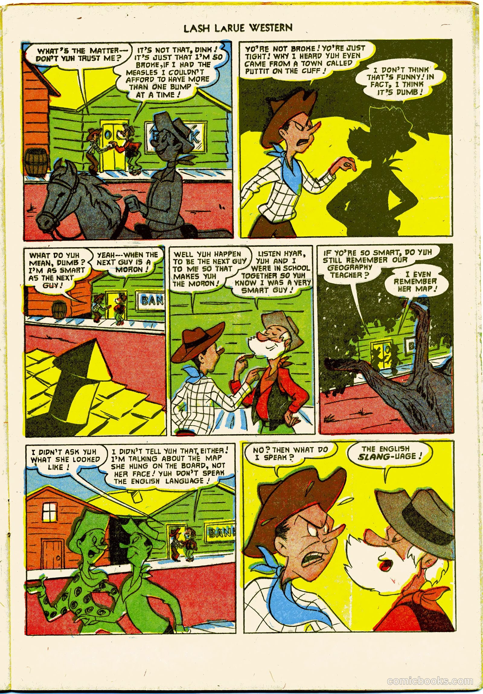 Lash LaRue Western #27 — page 13 of 36